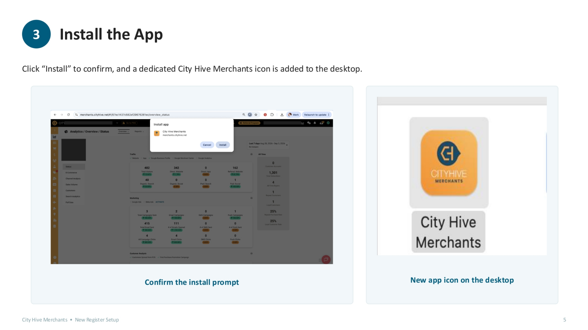 Install the App