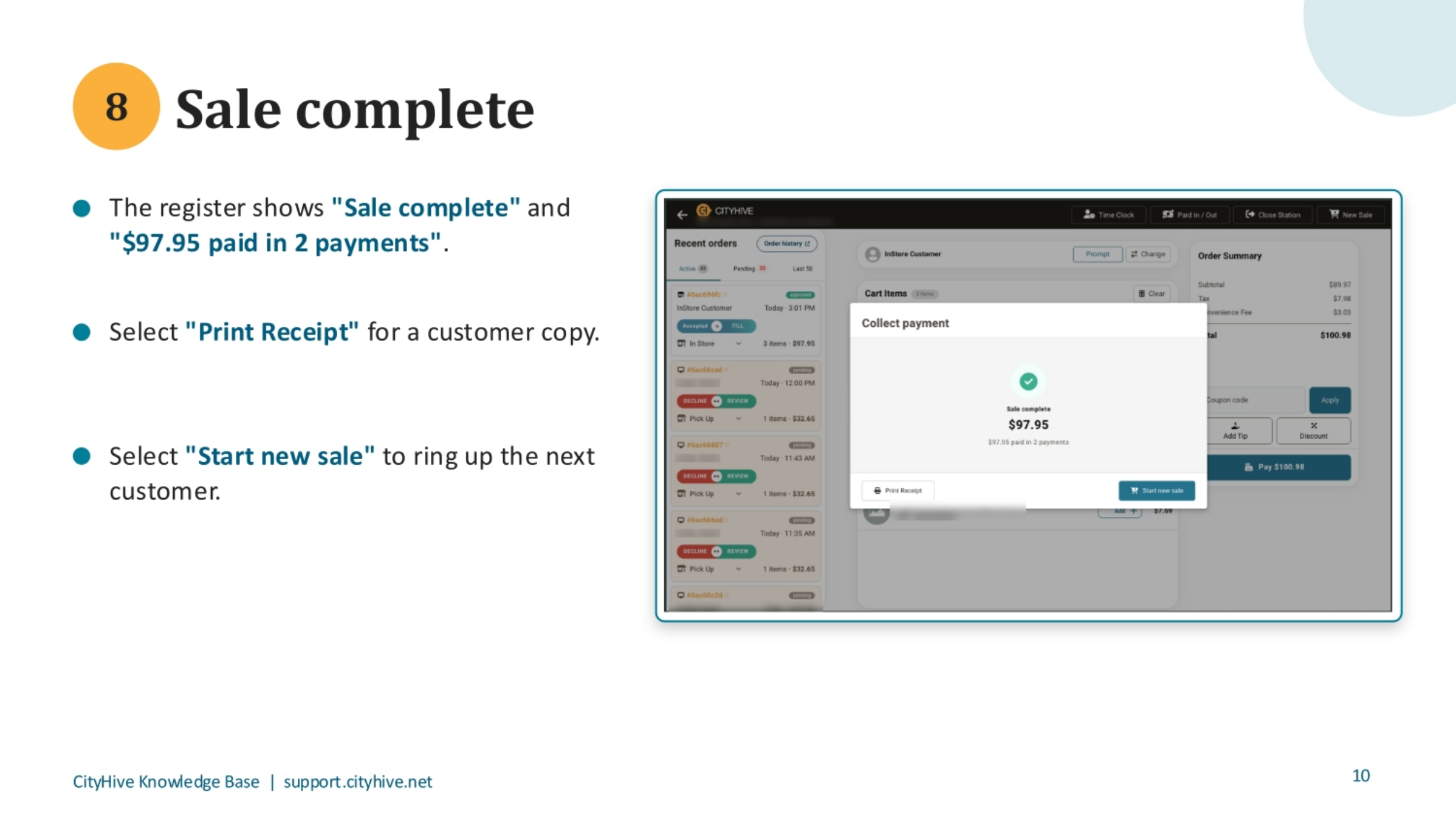 Sale Completion