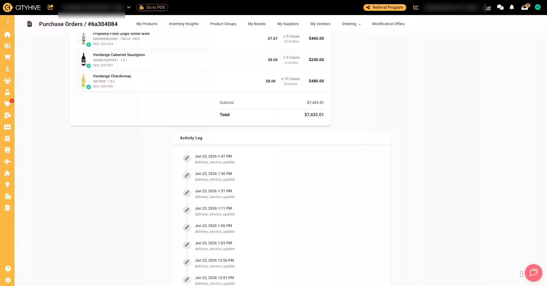 Overview of Integrated Distributor Order