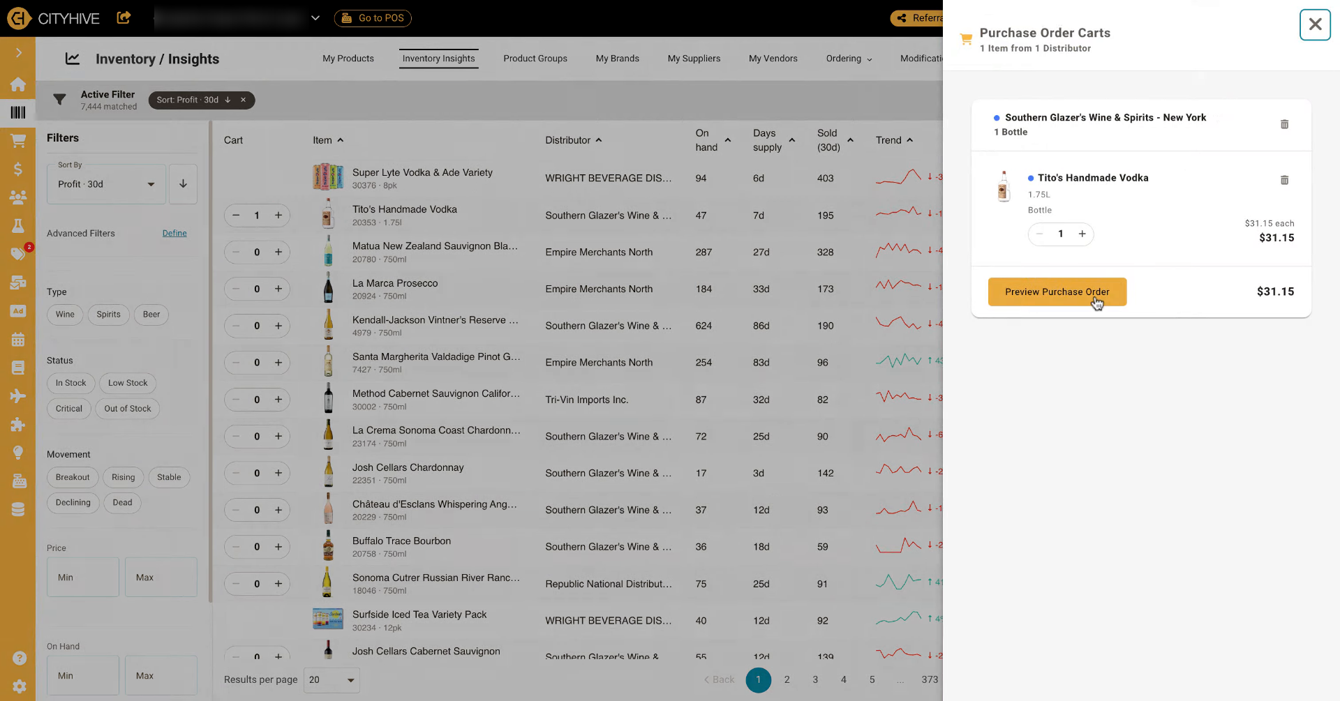 Create Purchase Order for a non-integrated distributor