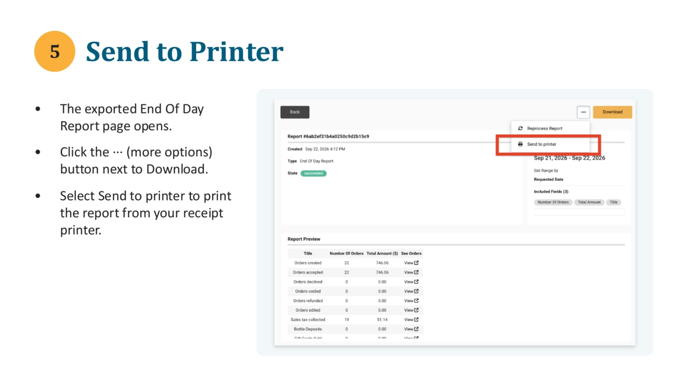 Send to Printer