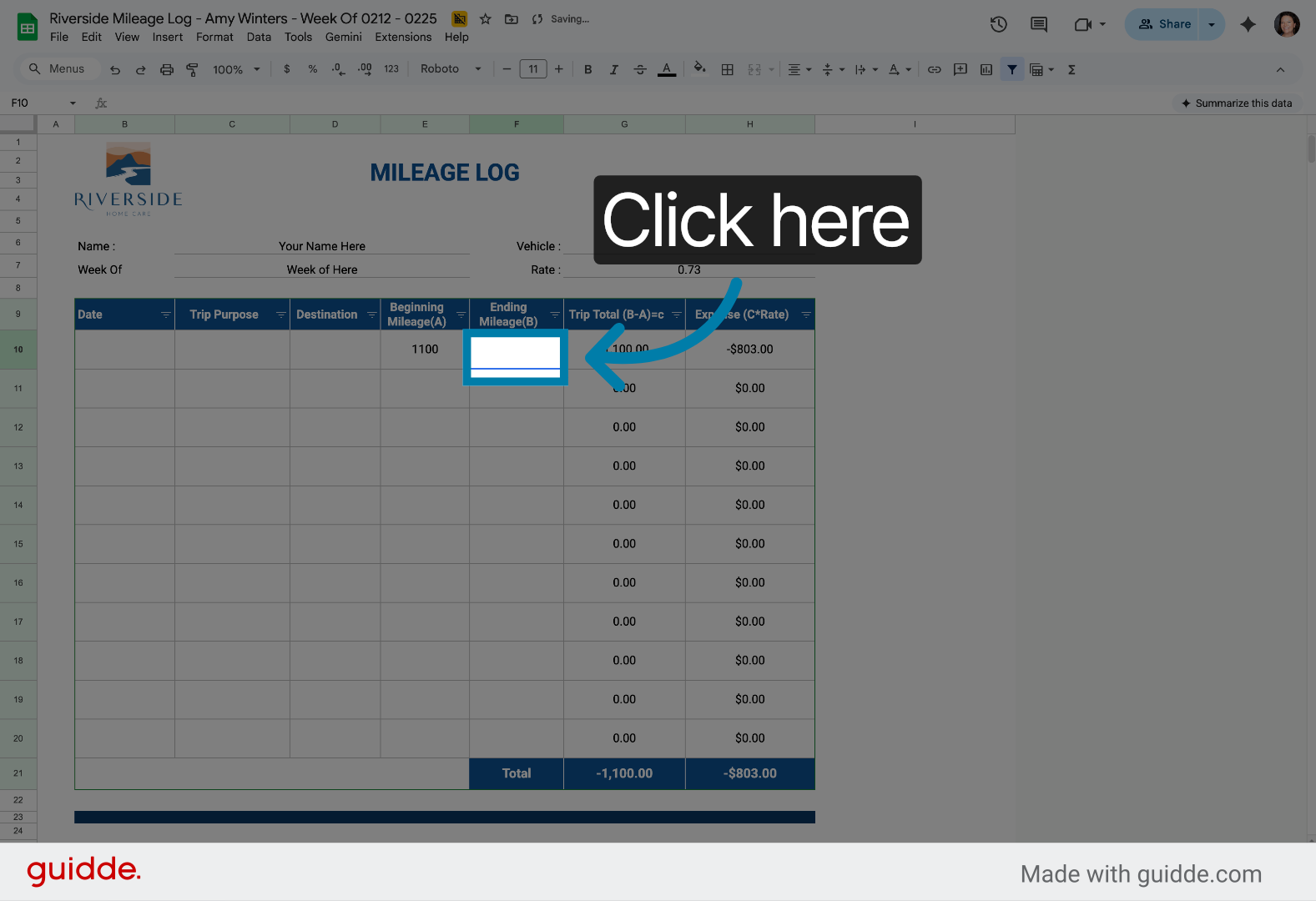 Access Next Data Cell