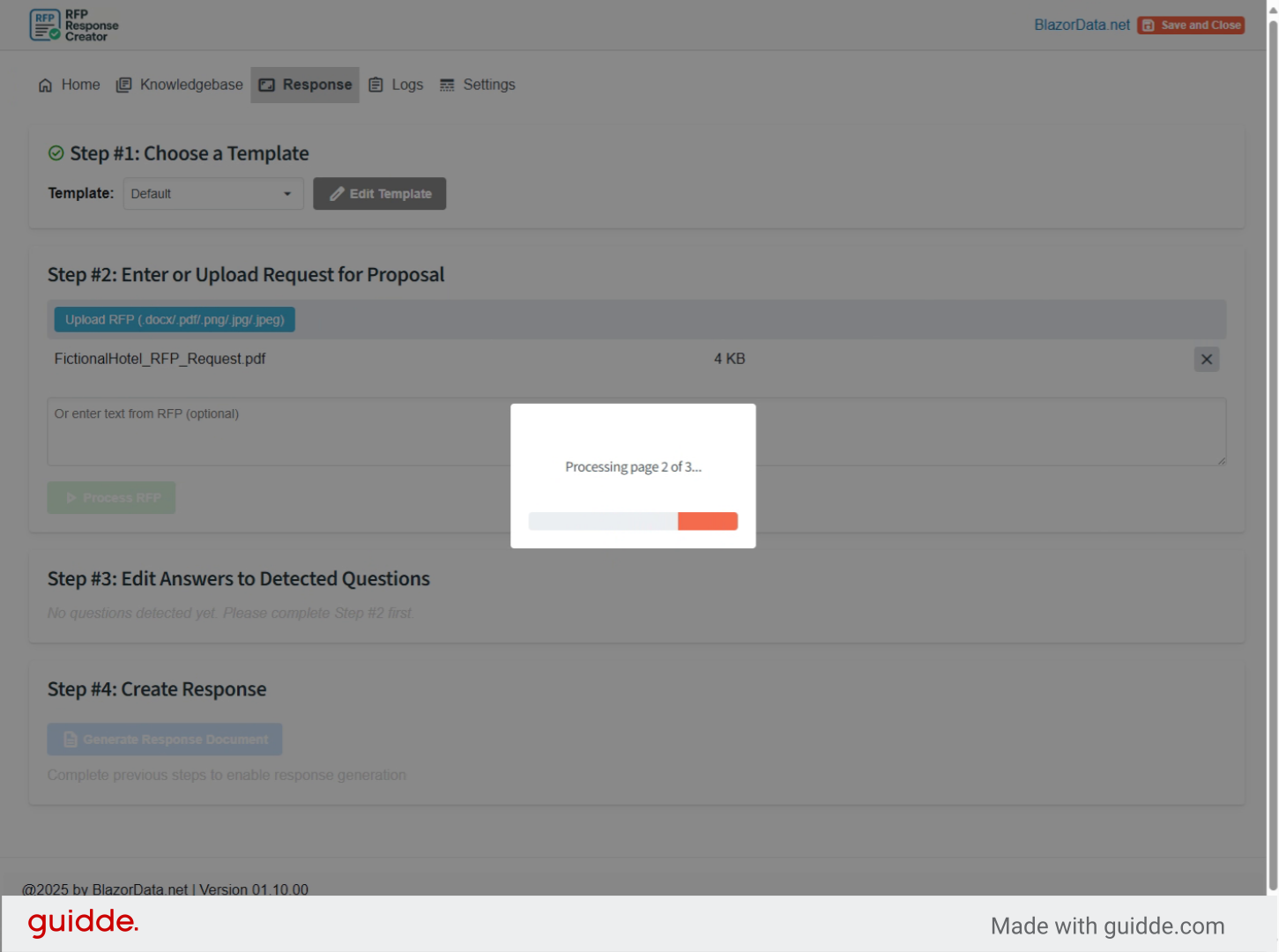 Process RFP Document