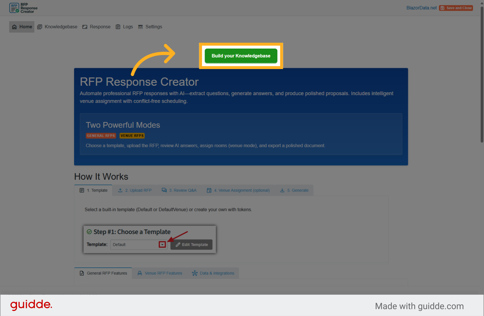 Enter Knowledgebase