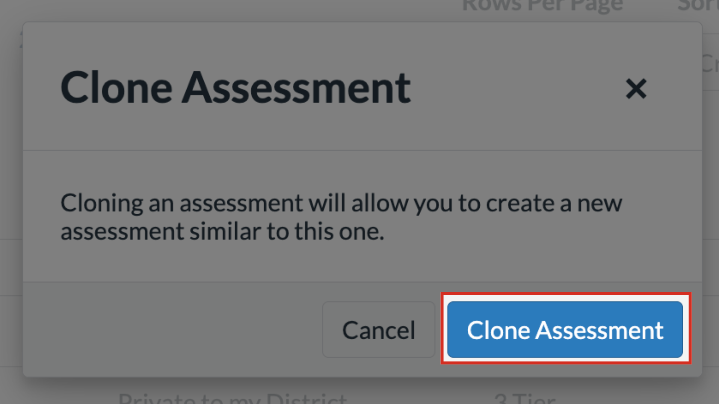 Clone Assessment