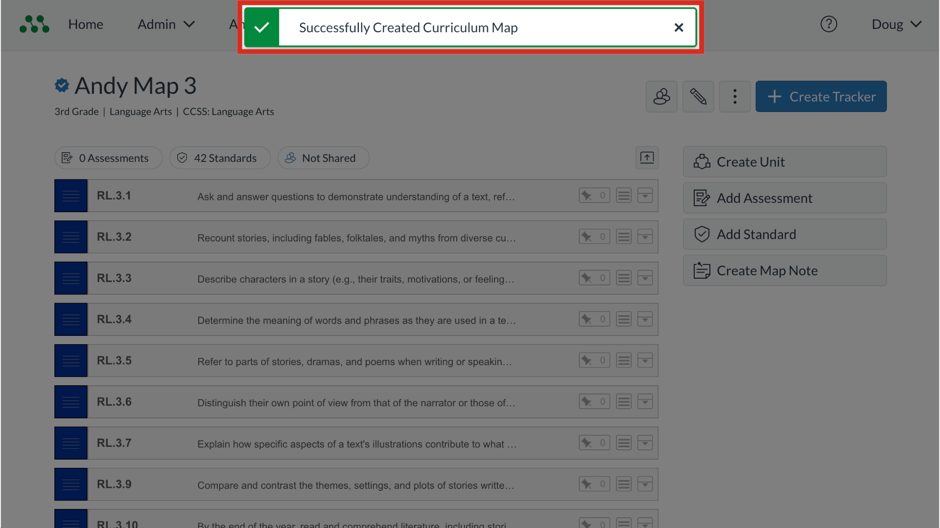 View Curriculum Map