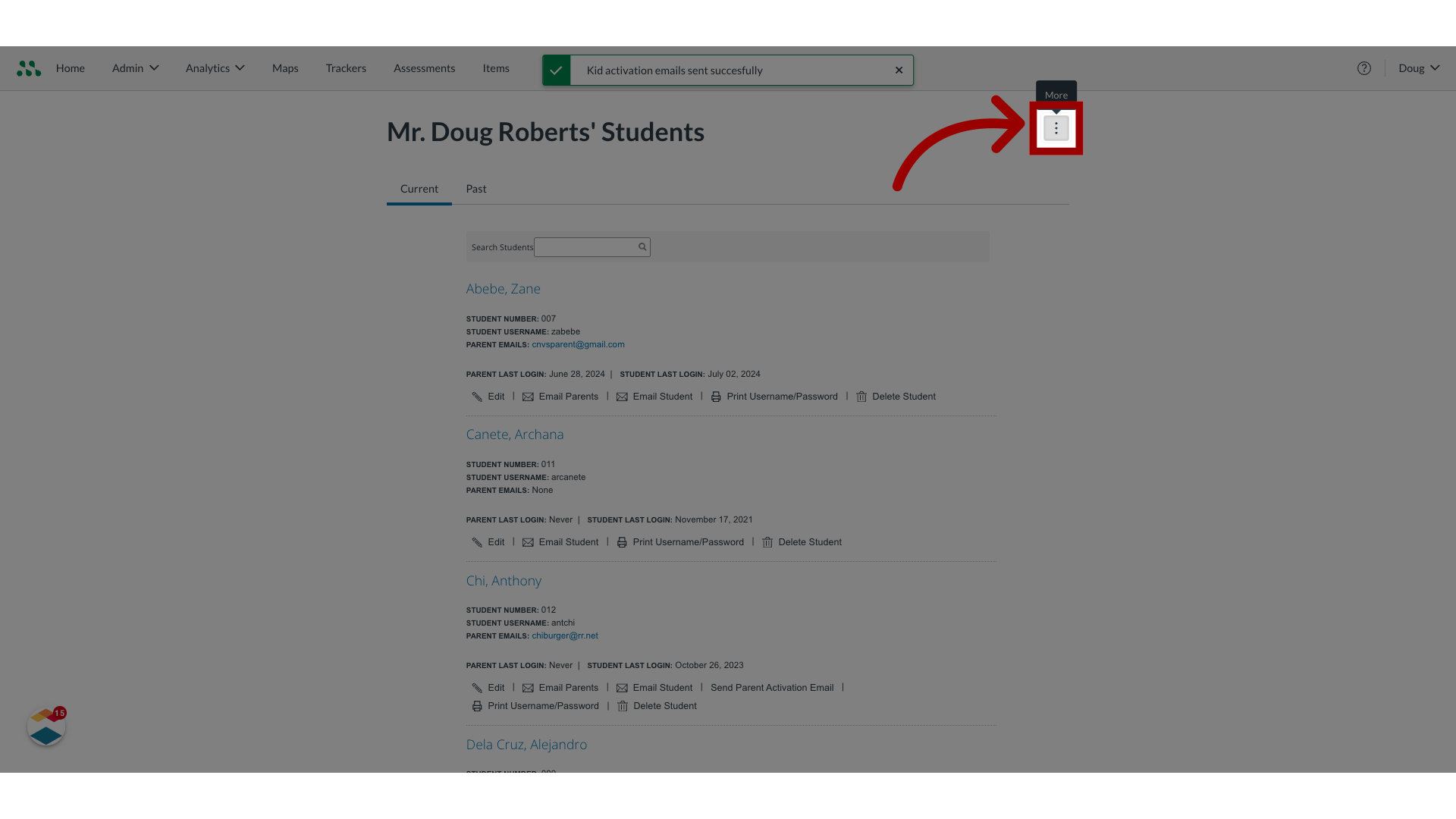 Click 'More Options'
