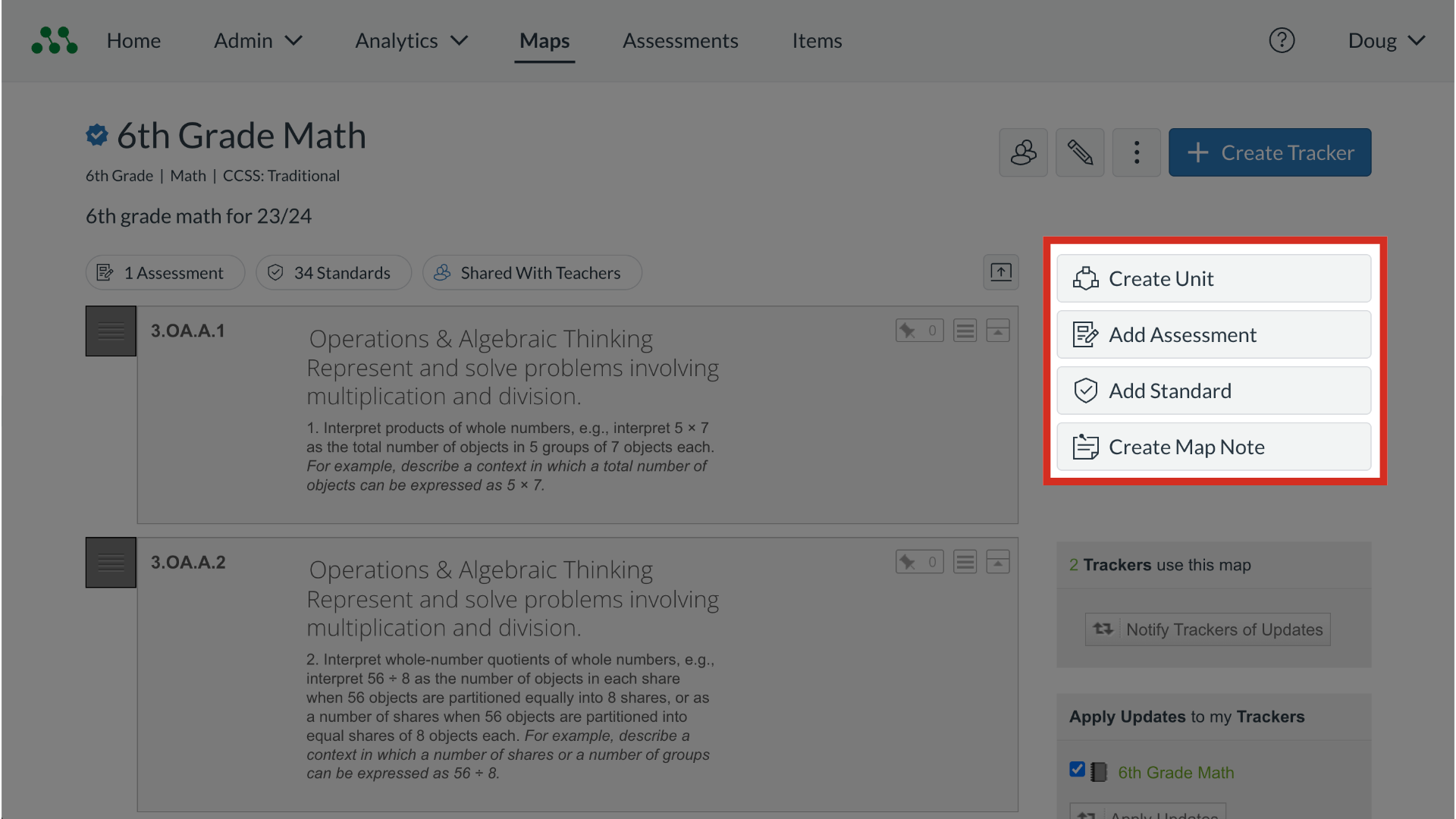 View Option Buttons