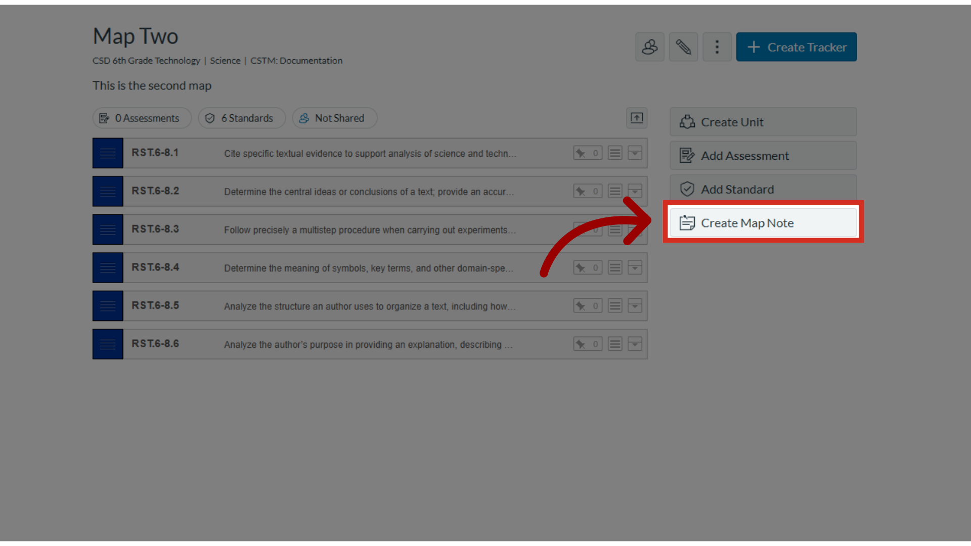 Select Add Standard