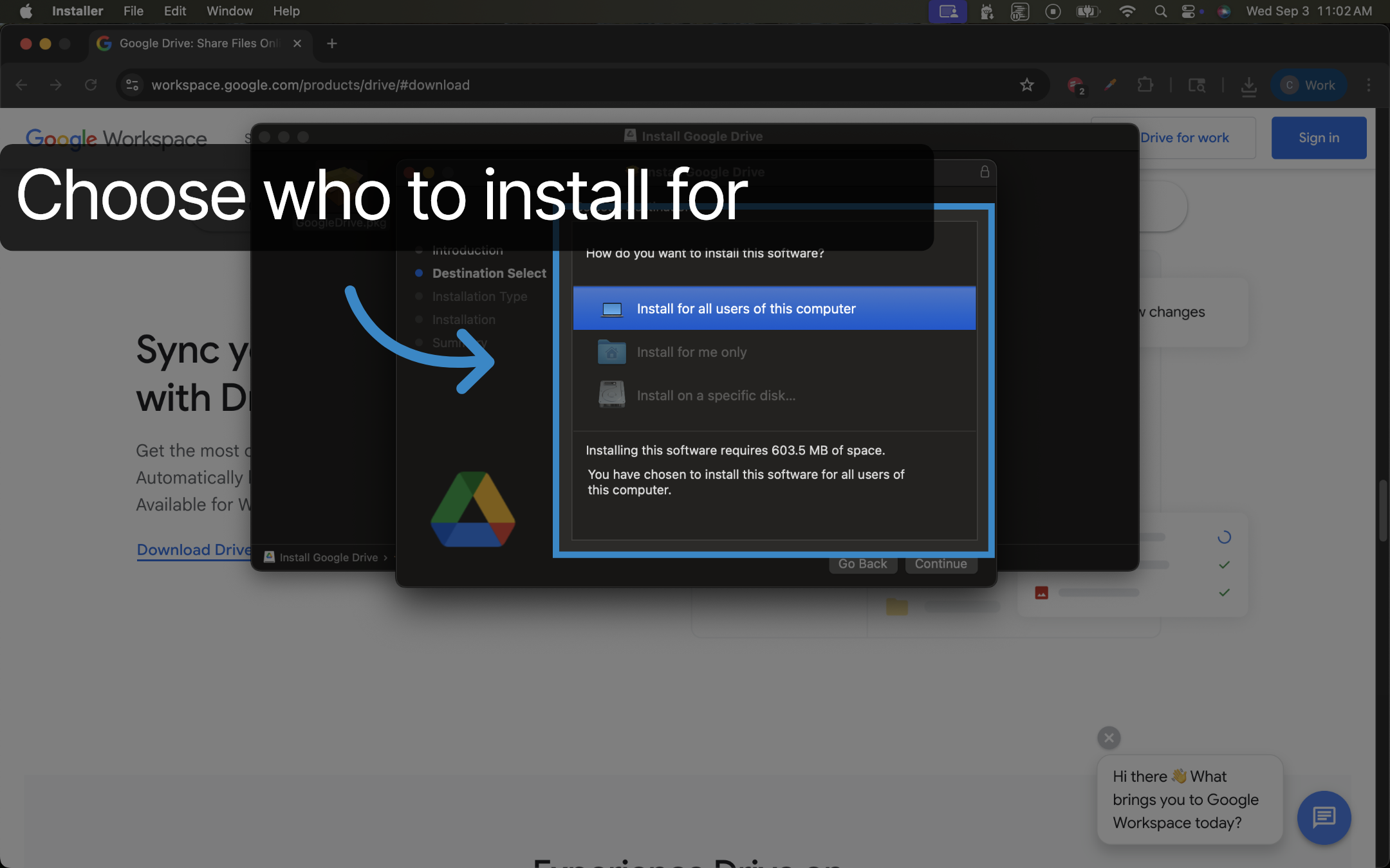 Click 'Button'