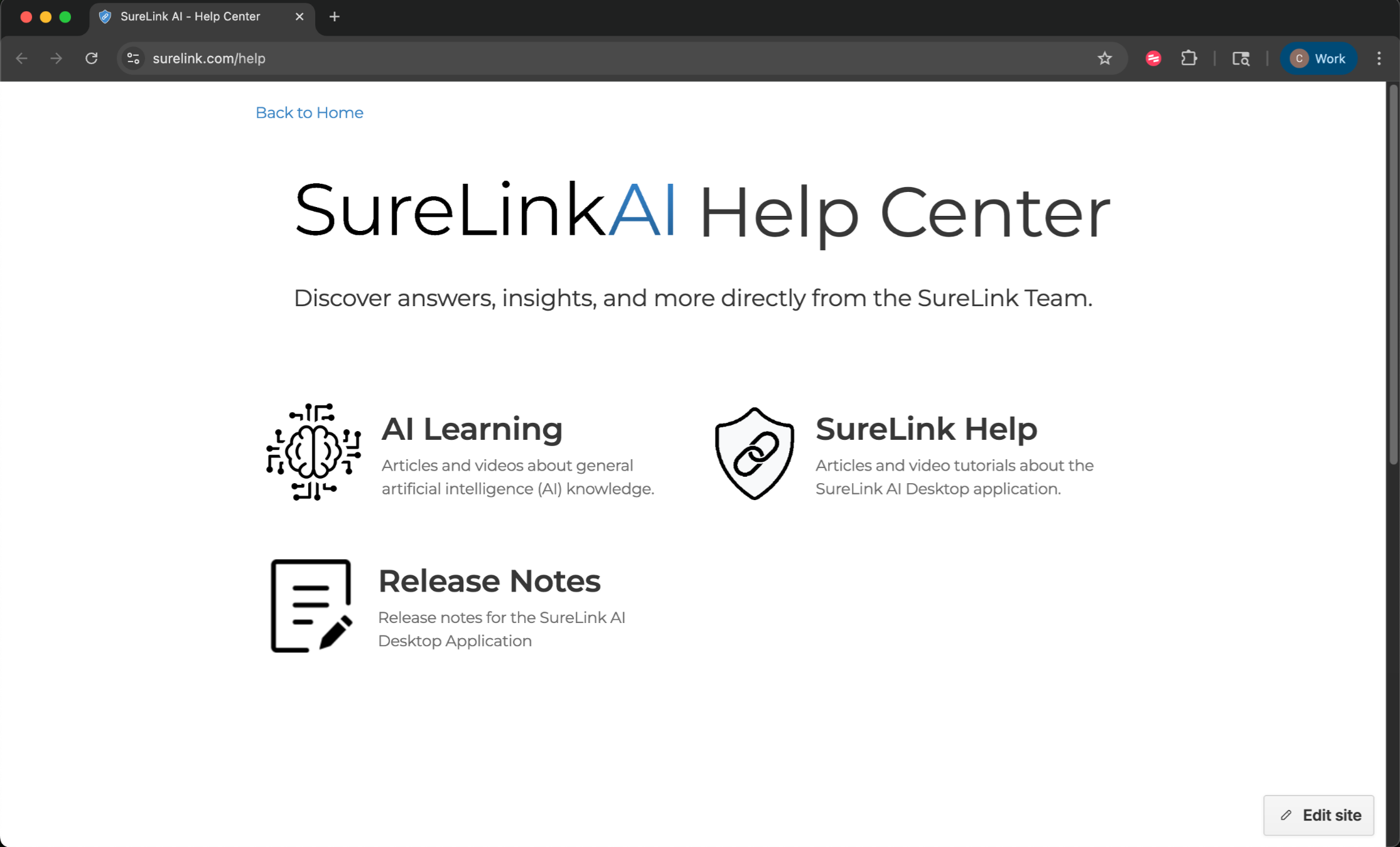 Help Center