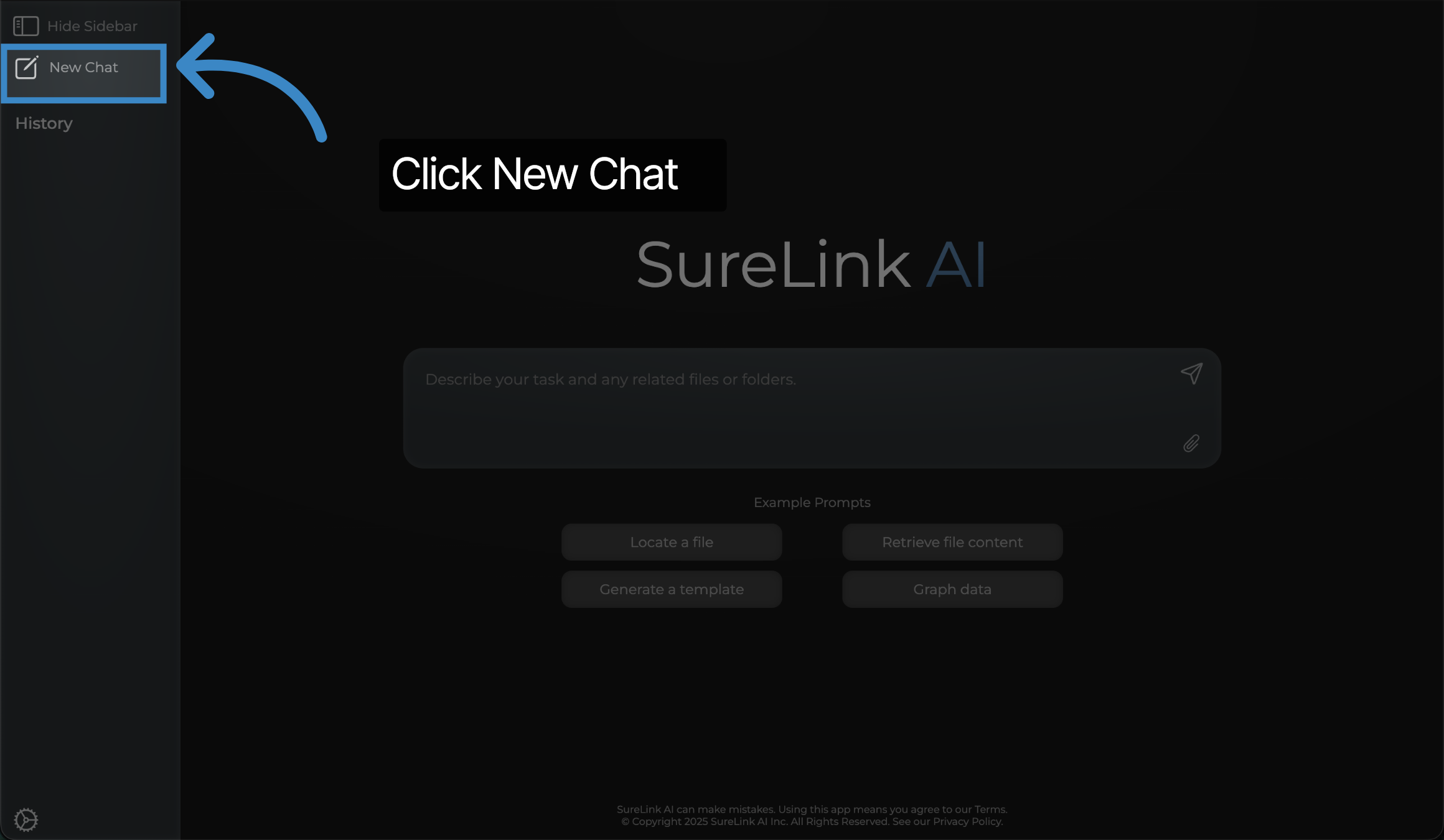 Click New Chat