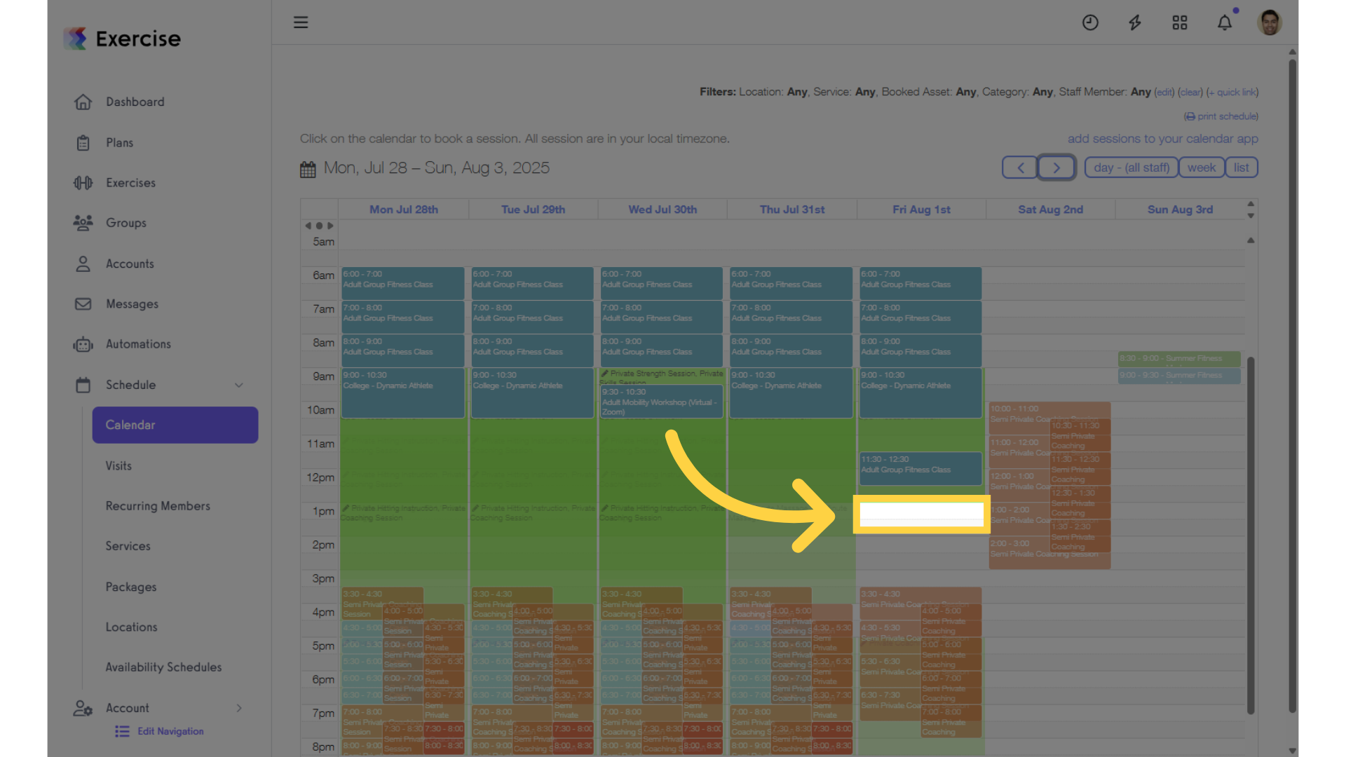 Select Date and Time