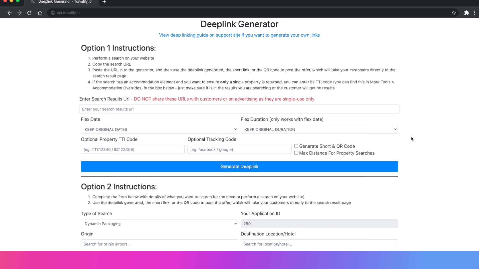 A separate page will open