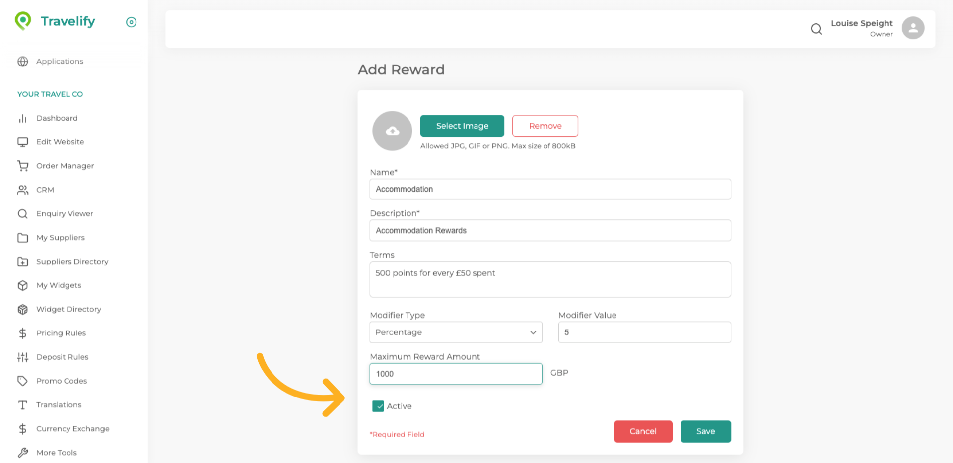 Ensure this box is checked for the rule to be active