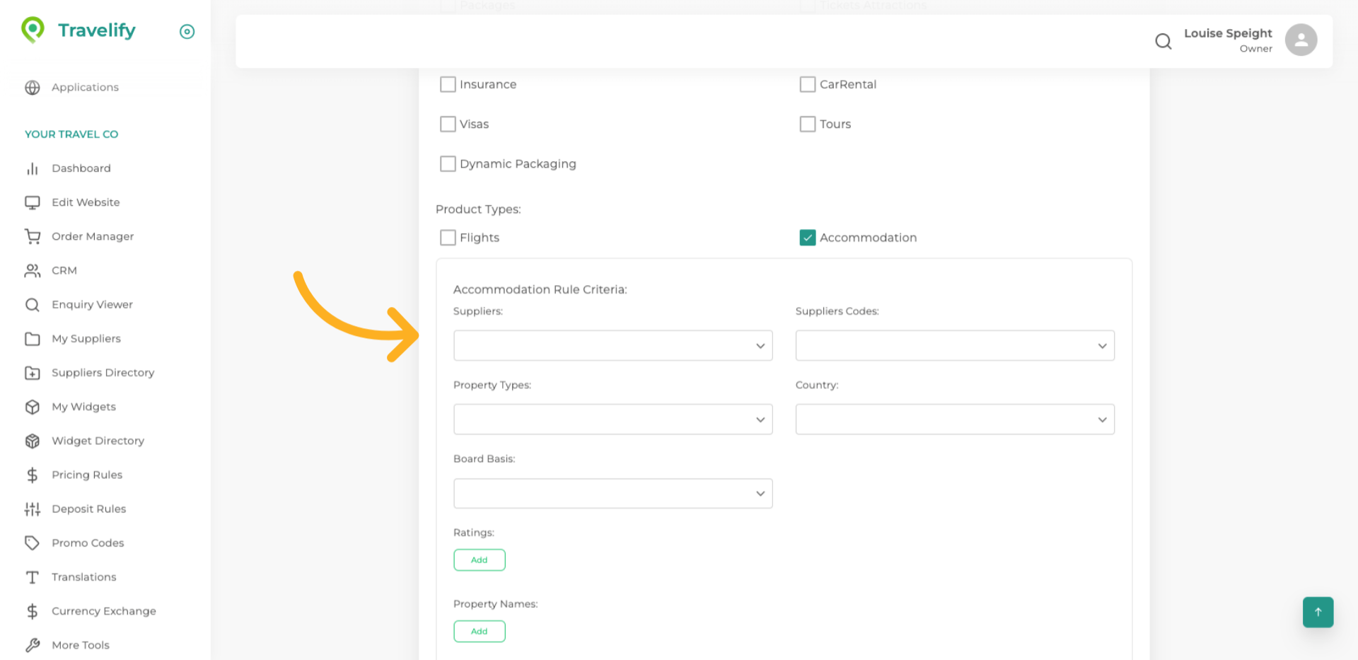 As with Pricing Rule if we leave fields blank here then rule will be applied to all