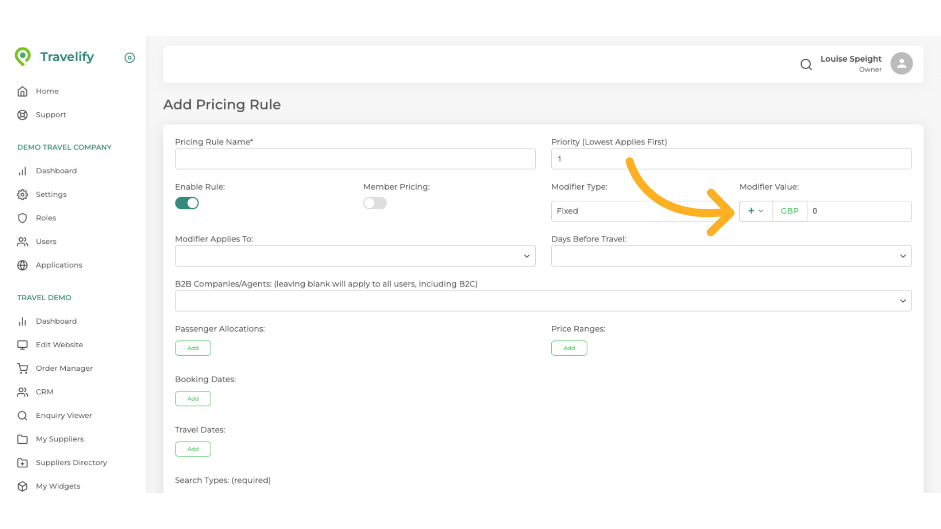 This is where you will need to know if your Supplier prices are Gross or Nett