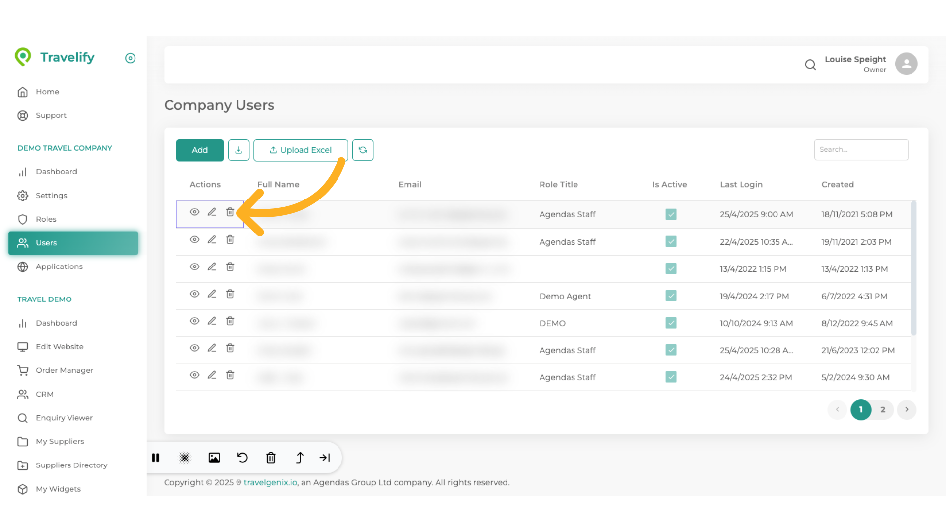 Delete User if they no longer work for you