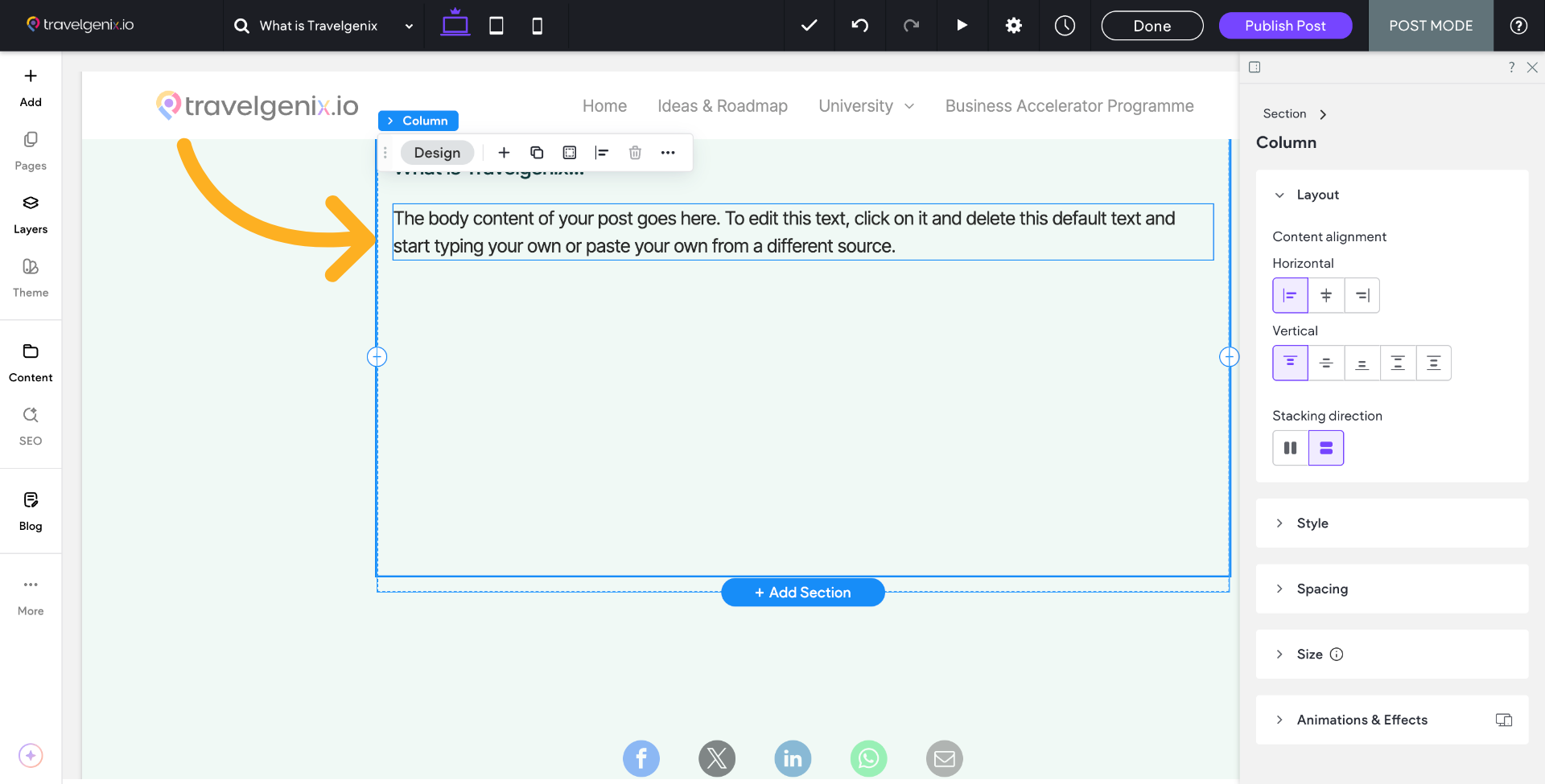 The body content of your post goes here