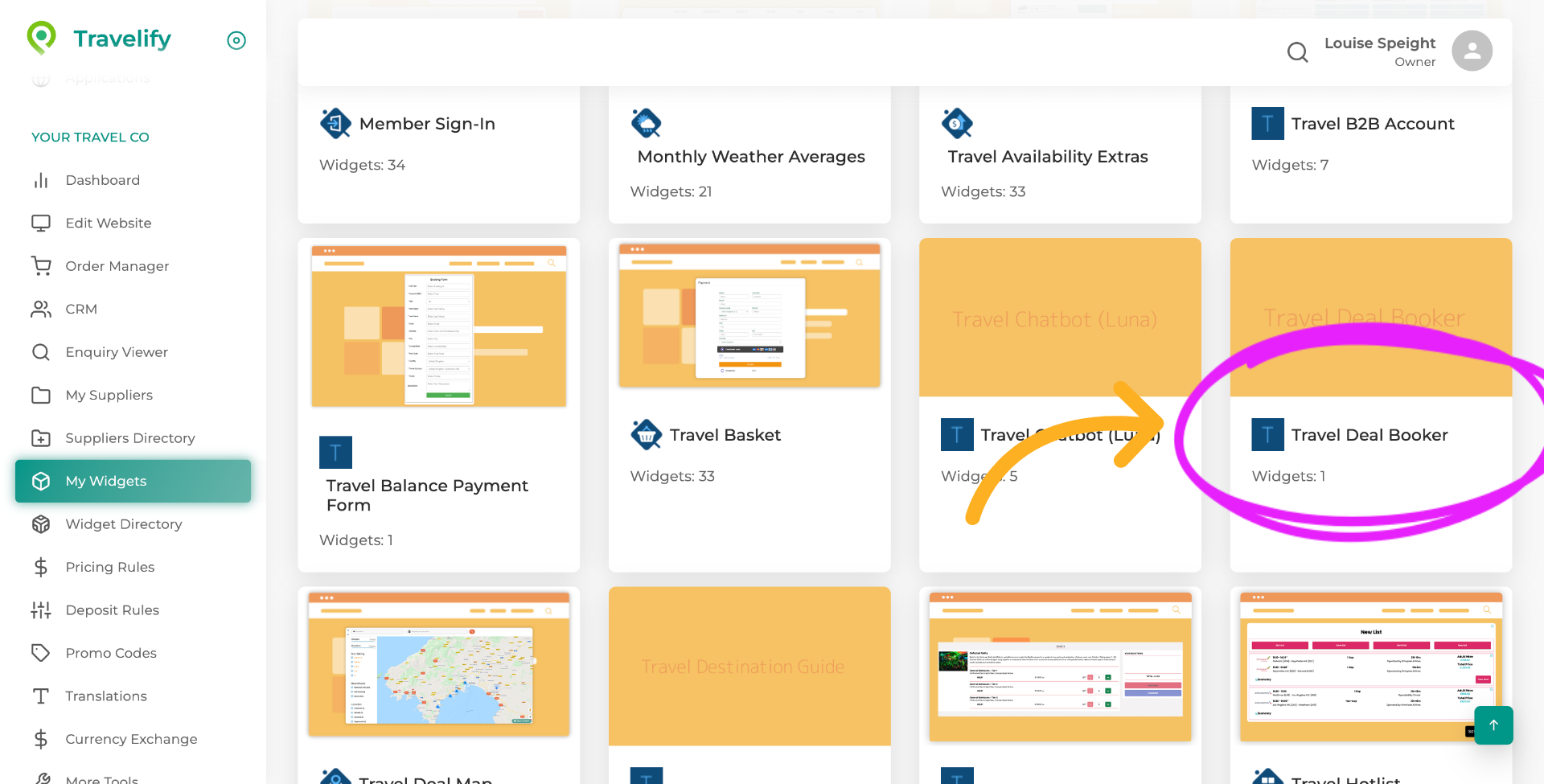 Open Travel Deal Booker