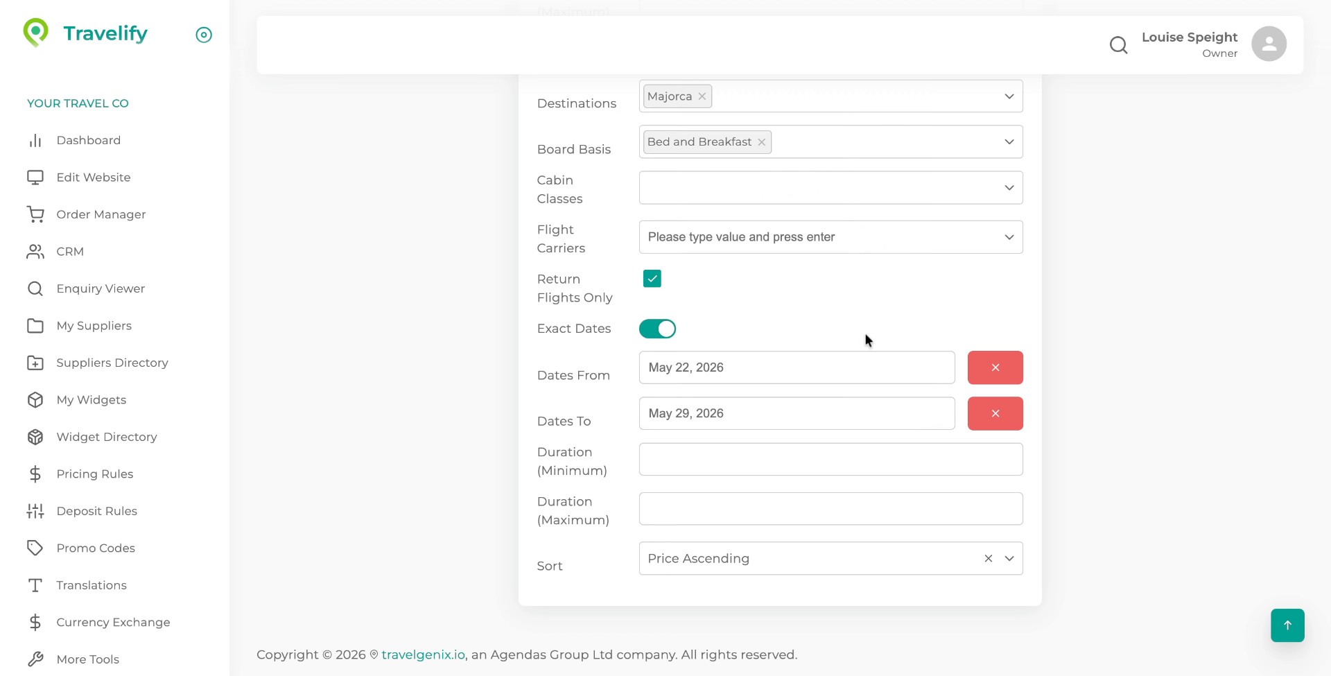 Enter Offer End Date