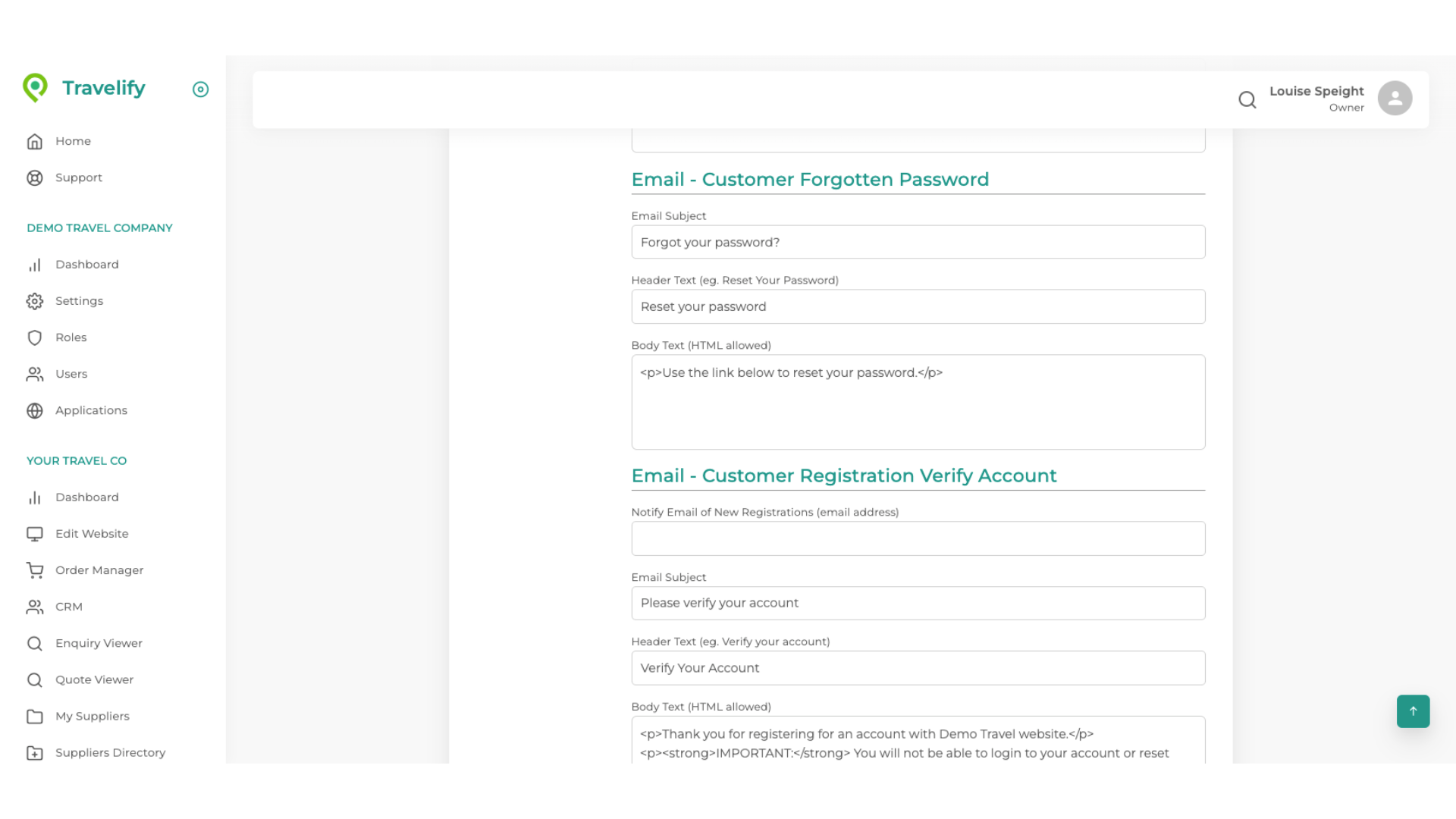 Forgotten Password ...