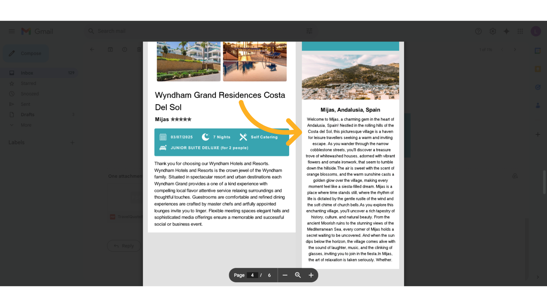 If there is a destination guide in our database this will also appear 
