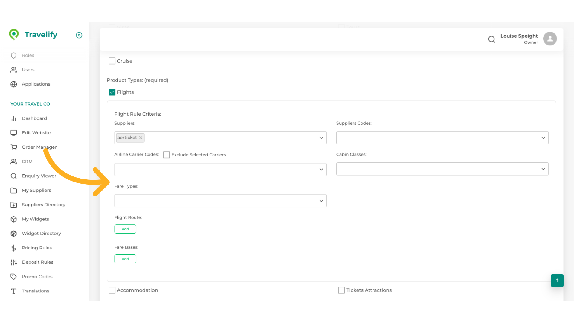 You can refine your Rule further using these additional fields