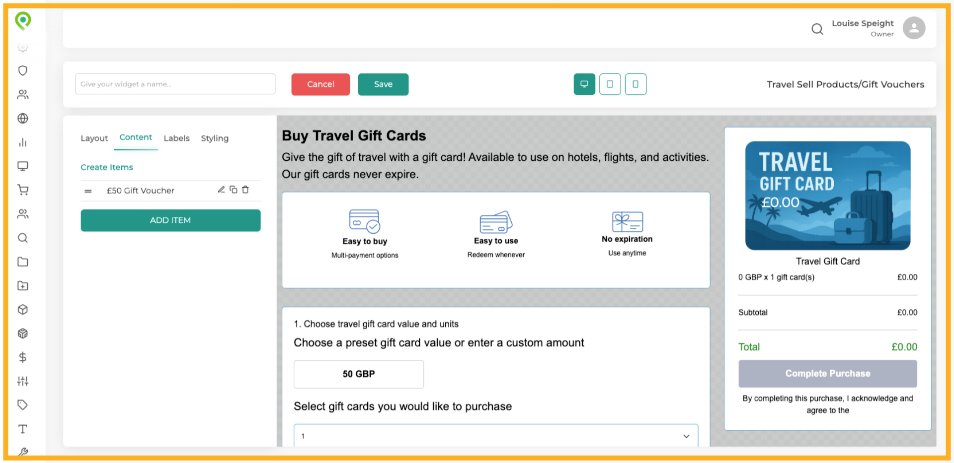 Continue adding as many other denominations as you wish in the same way