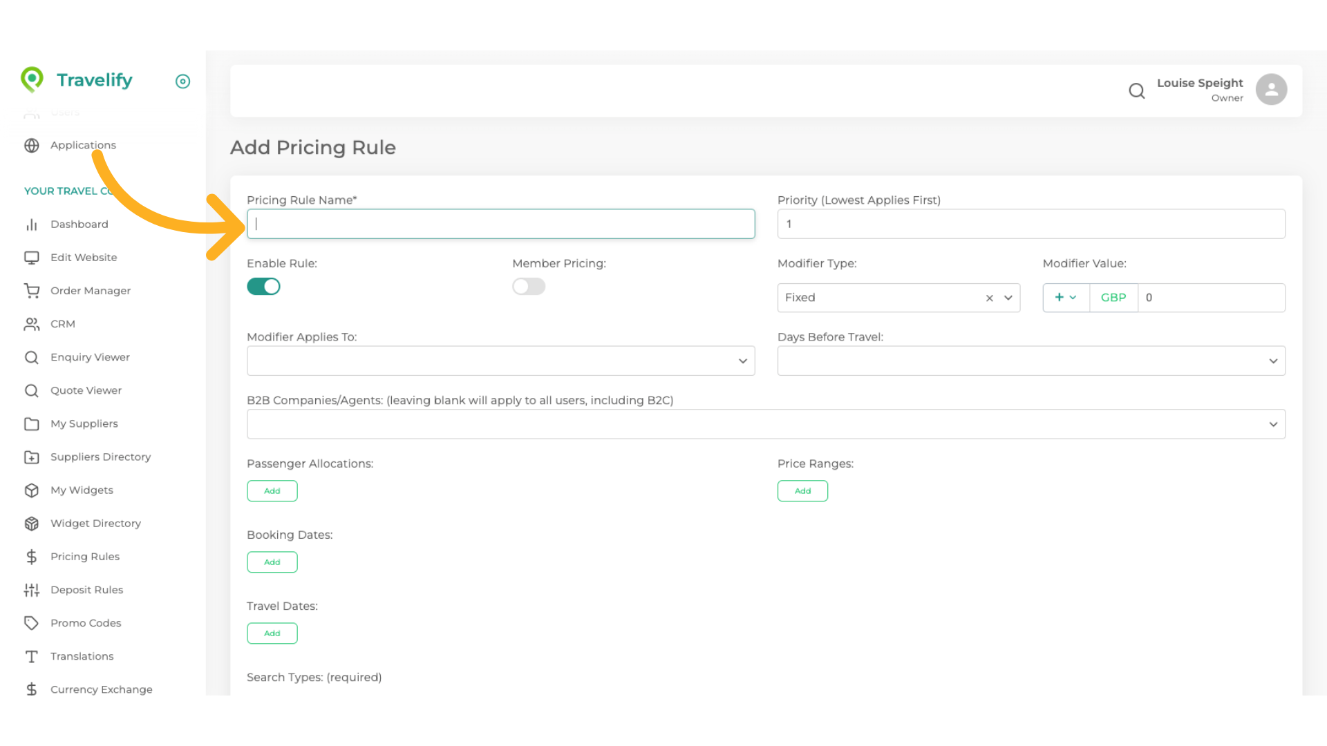 Again, create a recognisable name