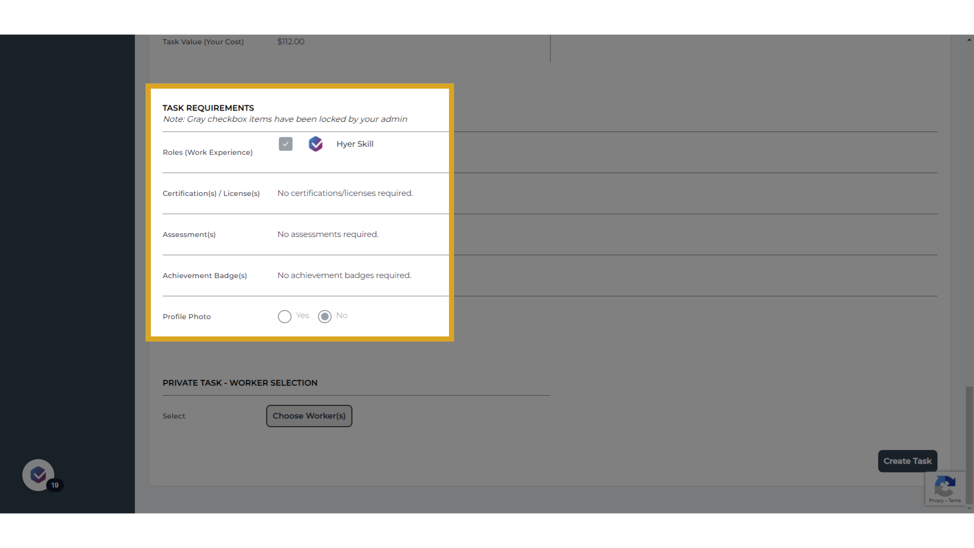 Task Requirements