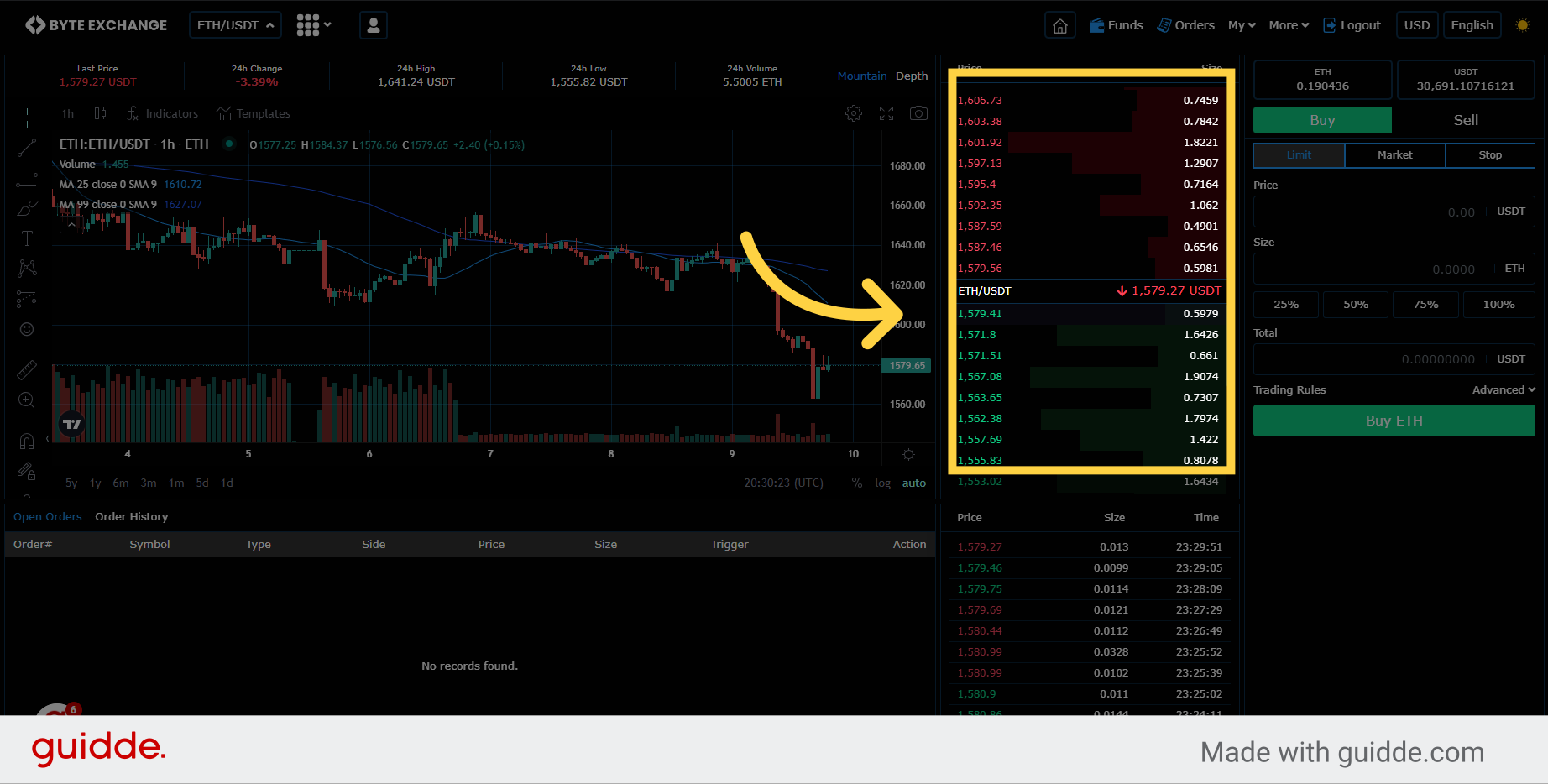 Orderbook