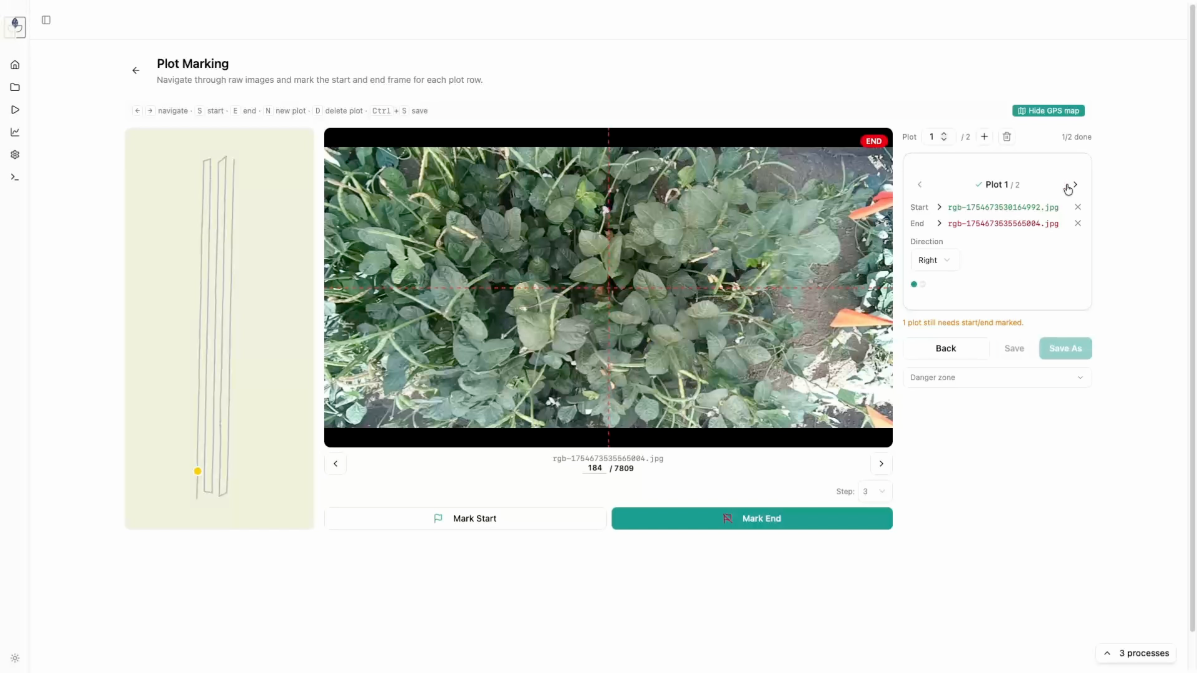 Plot Navigation And Quality Checks