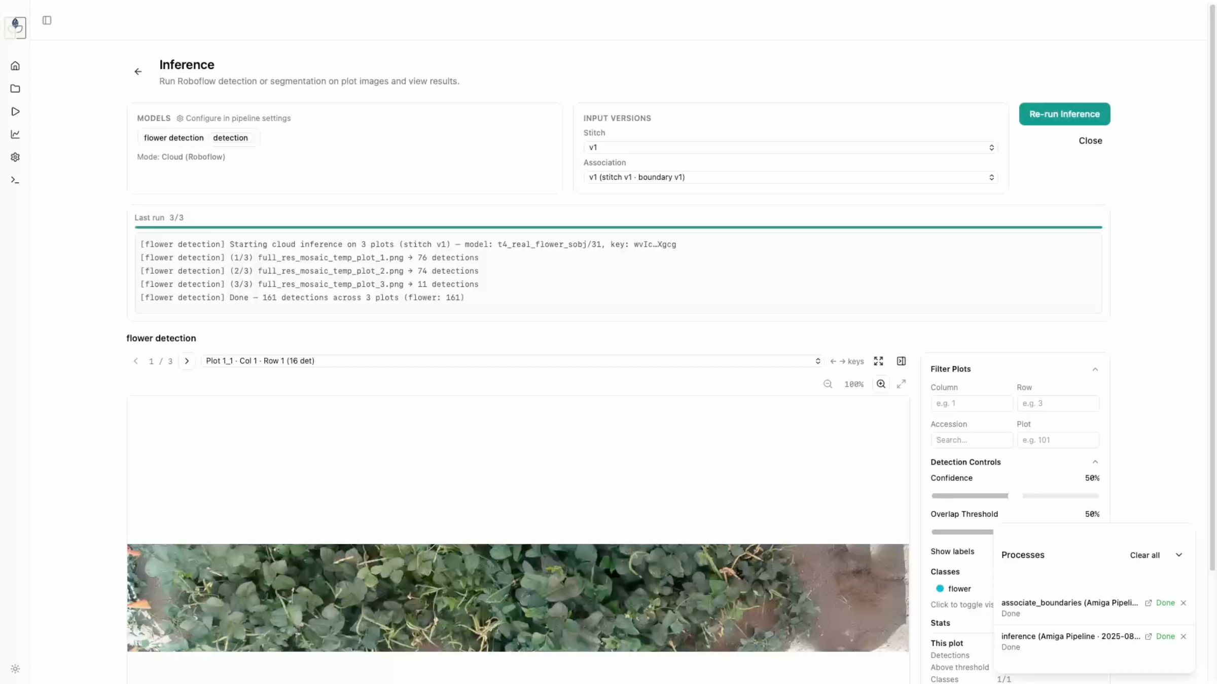 Inference Results And Parameter Tuning
