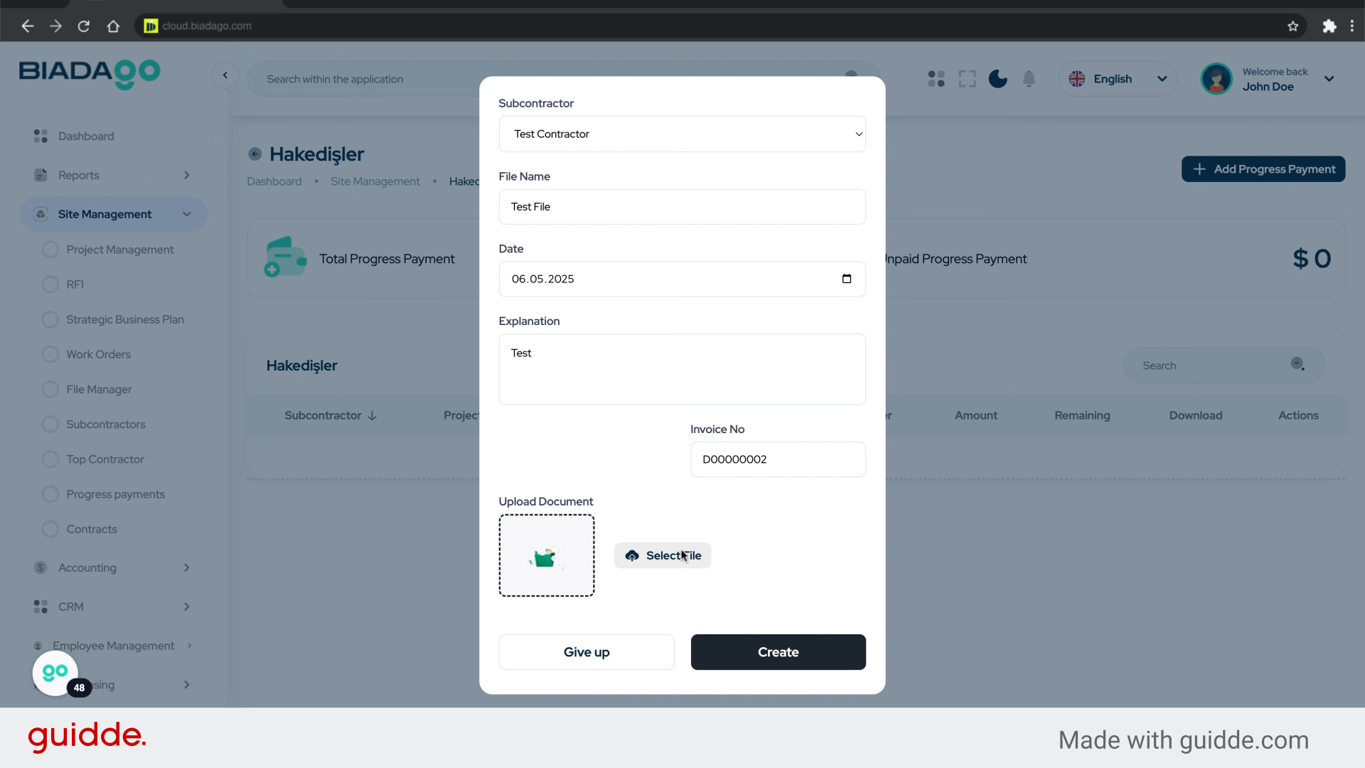Fill 'C:\fakepath\BiadaGO ERP Construciton Software.pdf'