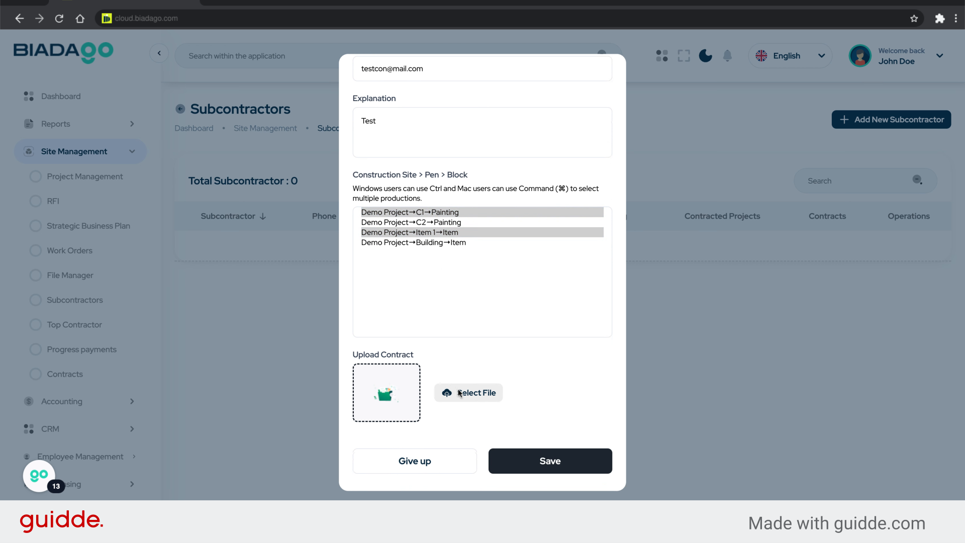 Fill 'C:\fakepath\BiadaGO ERP Construciton Software.pdf'