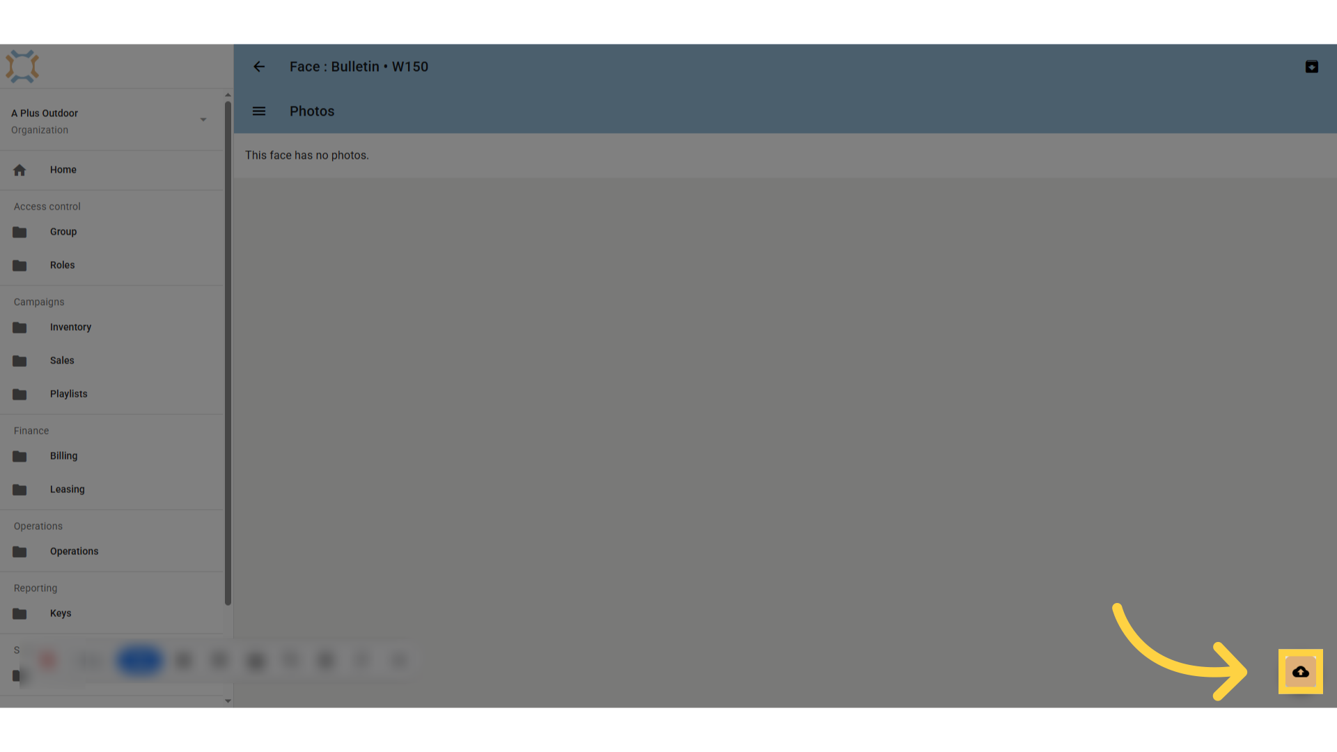 Click 'upload' or drag and drop
