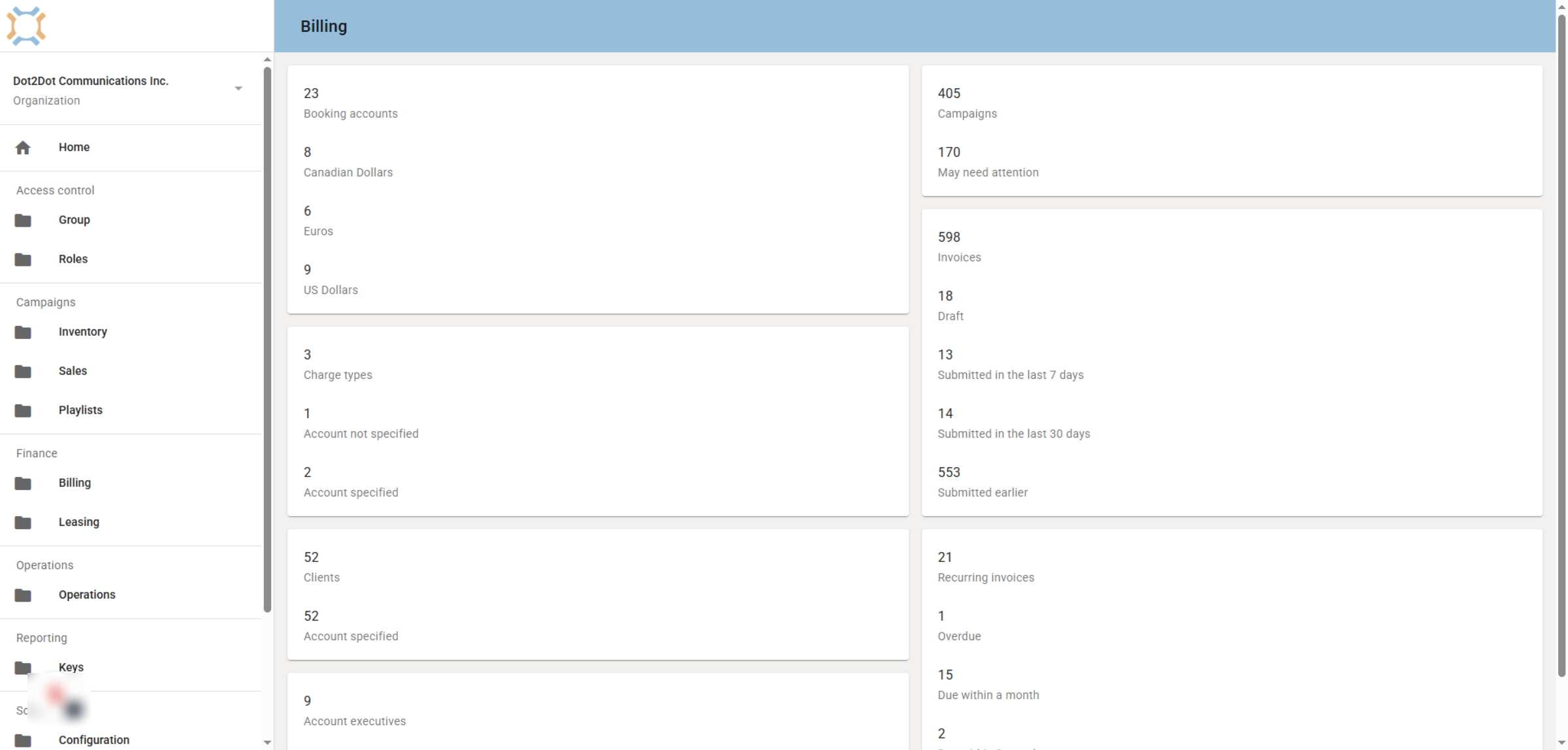 Invoicing Other Charges