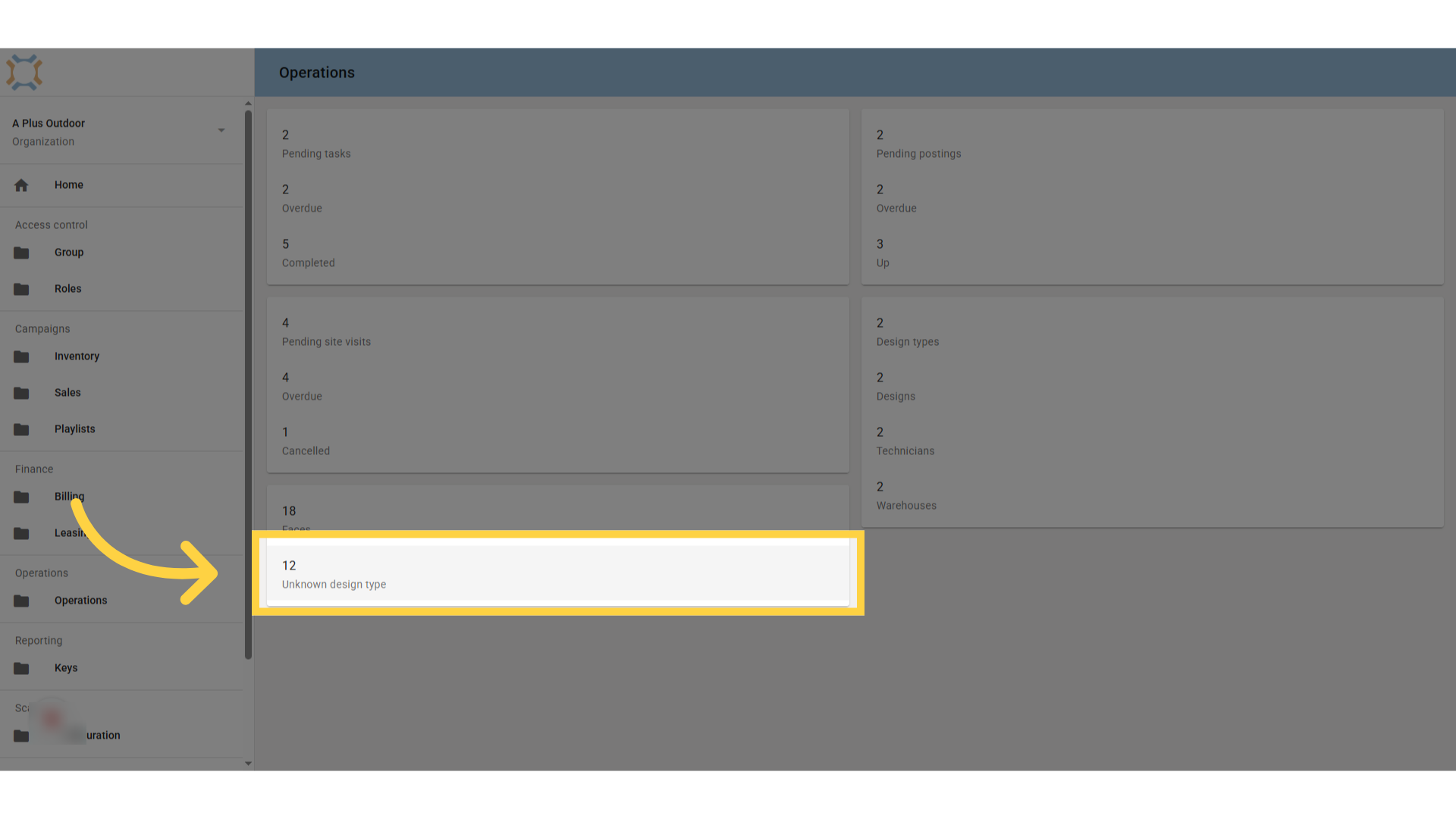 Click 'Unknown design type'
