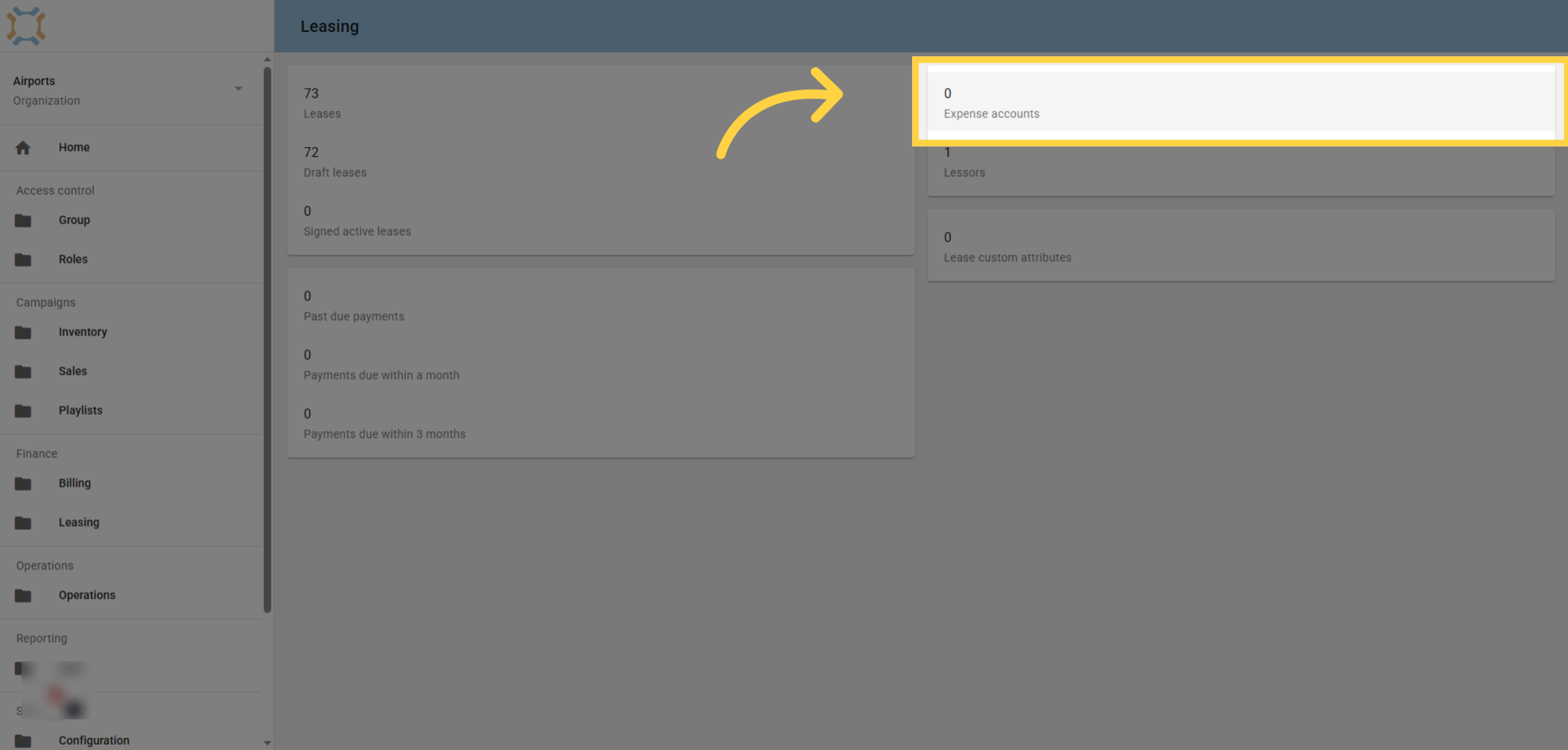 Open Expense Accounts