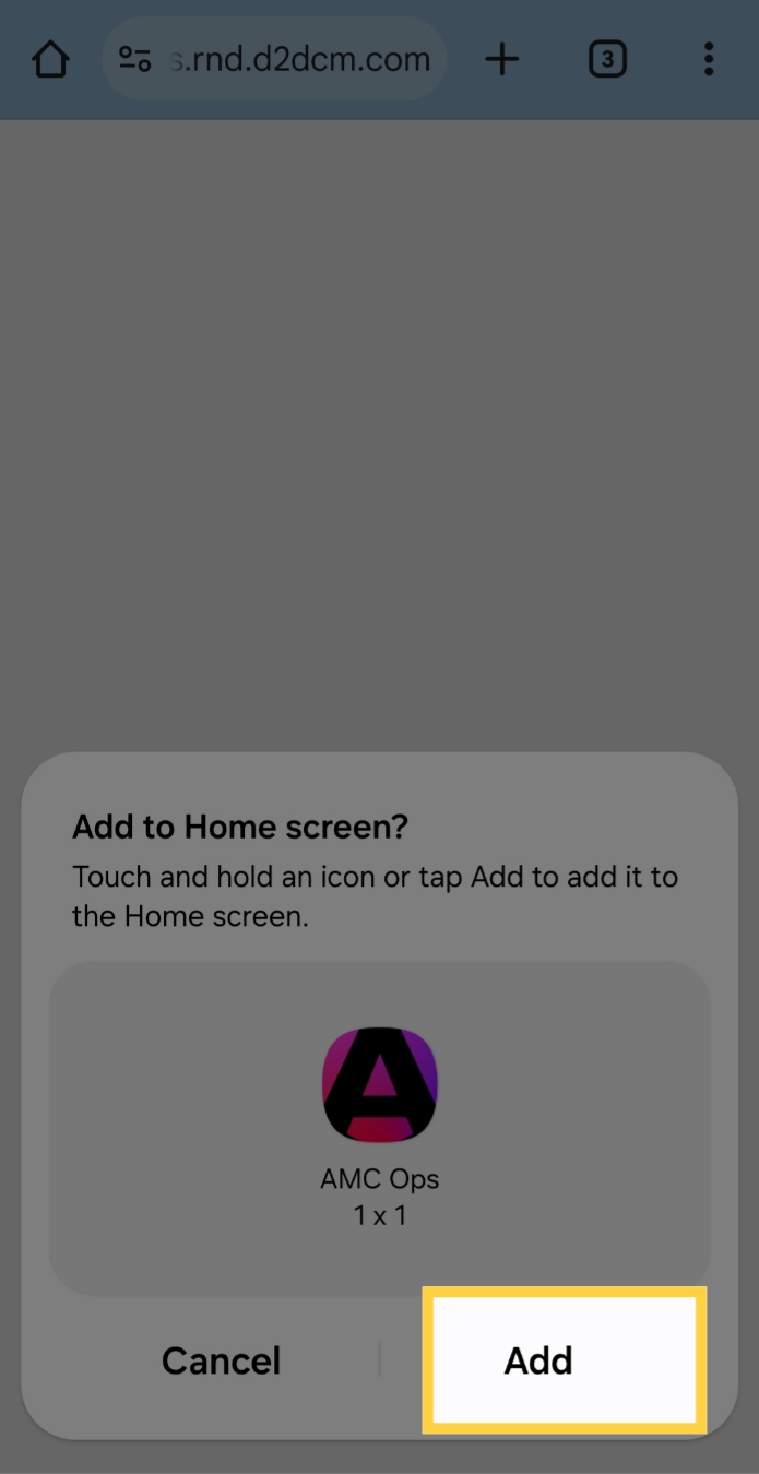 Click Add