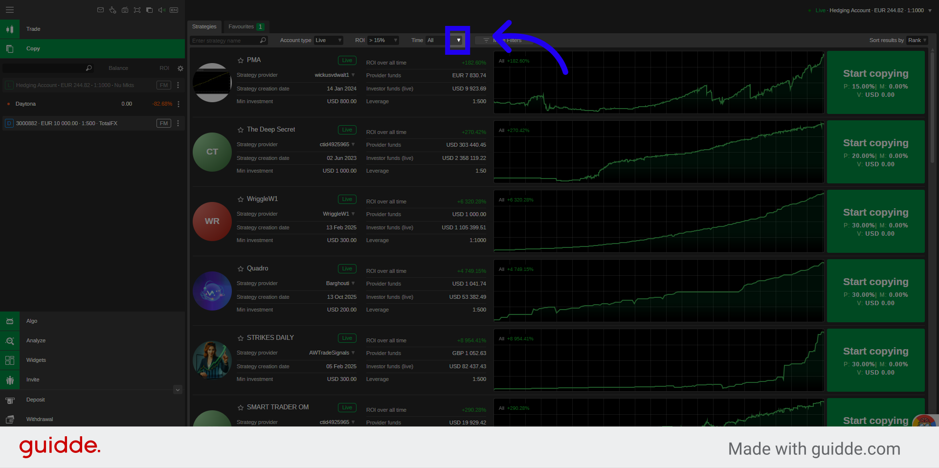 Apply Additional Filters