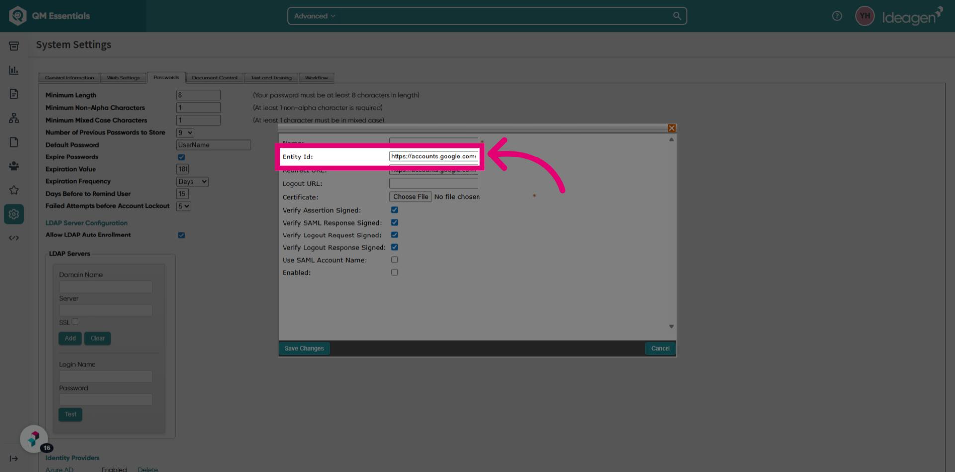Switch to 'our.qualtraxcloud.com'