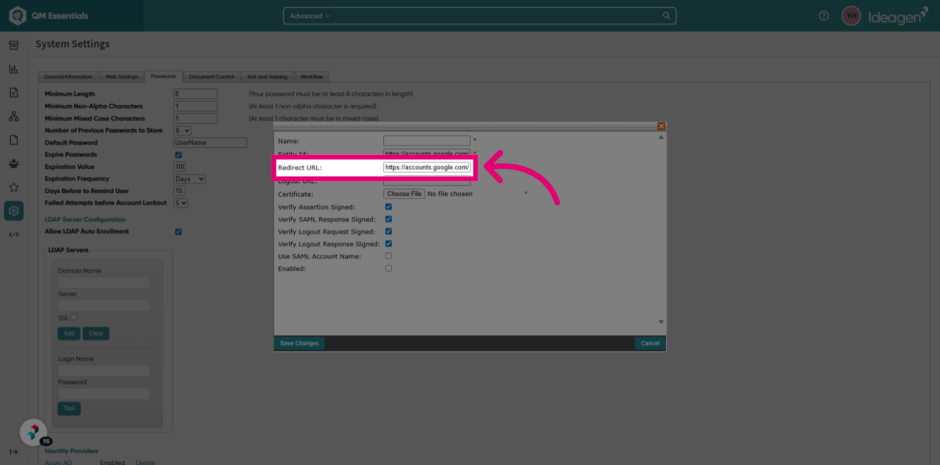 Switch to 'our.qualtraxcloud.com'