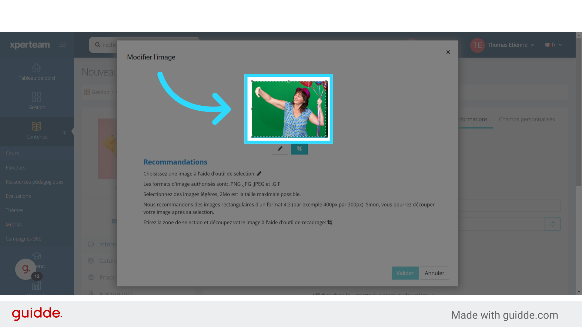 La nouvelle vignette