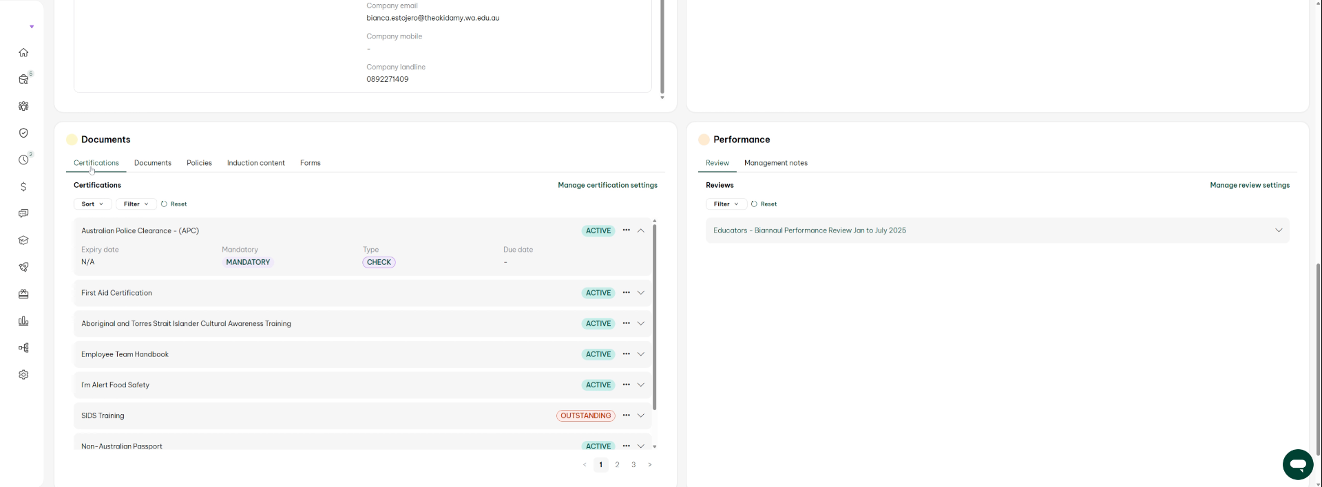Locate Working With Children Certification