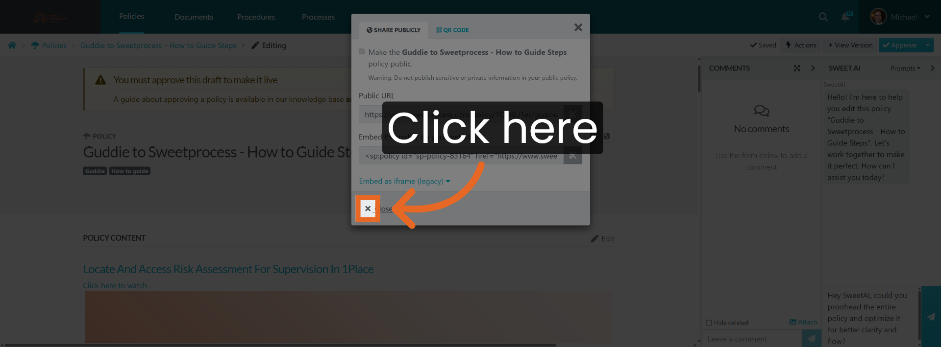 Enable Public Access