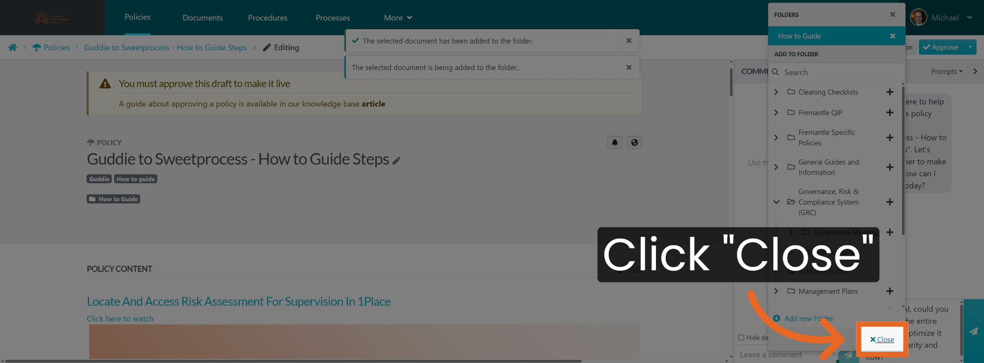 Access More Folder Options