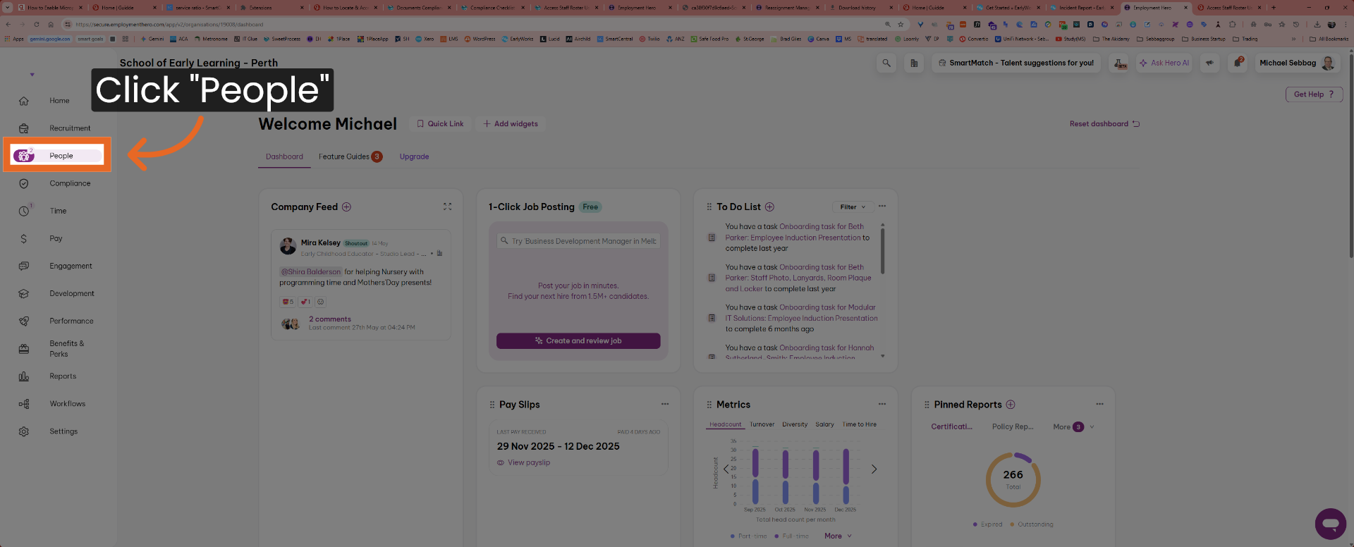 Access People Section