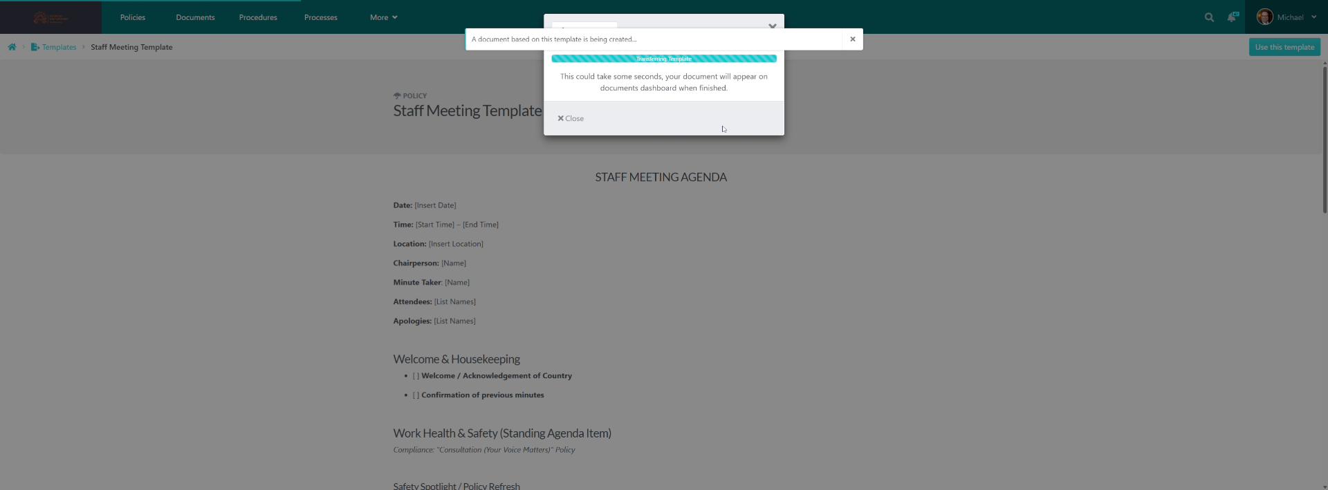 Locate Created Document